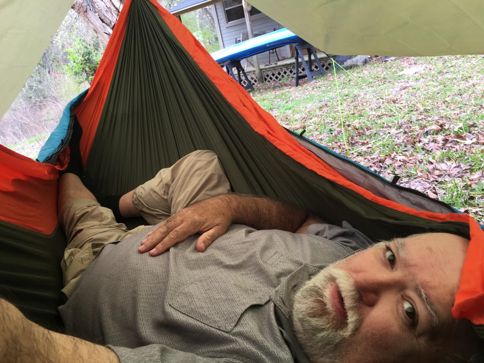 Gold Armour Rainfly Tarp Hammock, Premium 14.7ft/12ft/10ft/8ft Rain Fly Cover, Waterproof Ultralight Camping Shelter Canopy, Survival Equipment Gear Camping Tent Accessories (OD Green 12ft x 10ft) customer photo 1