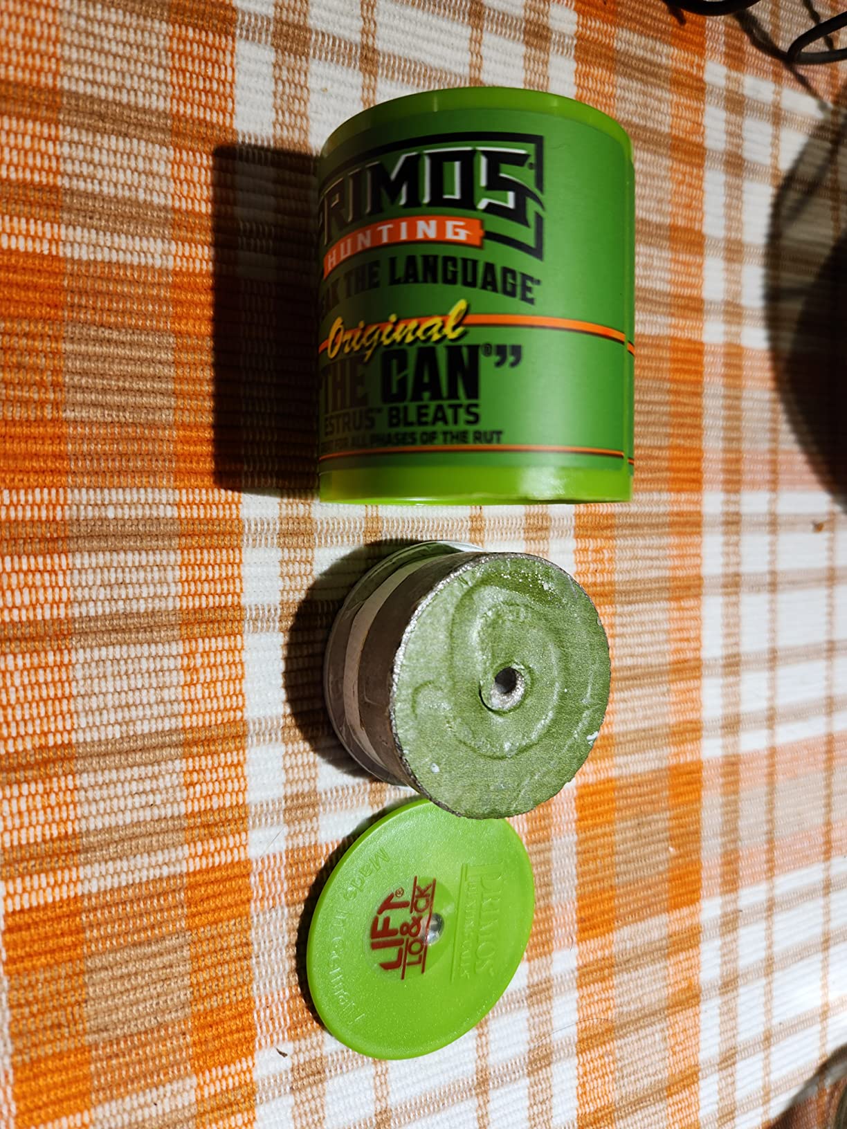 Primos Hunting unisex adult The Original CAN Deer Estrus Bleat Call from Primos, Green, One Size US customer photo 1