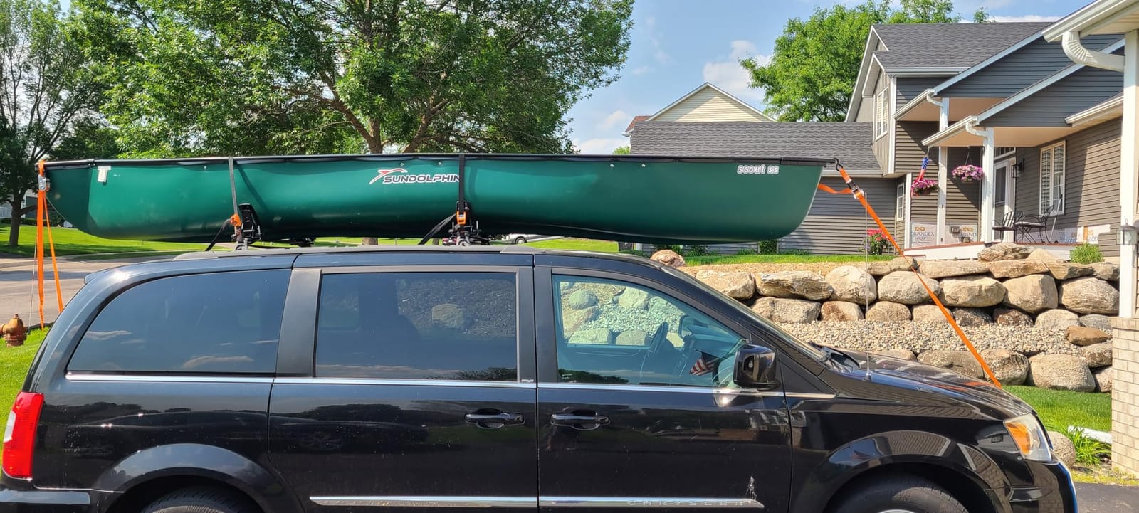 135LB Kayak Saddle, Aluminum Rustless Kayak Roof Rack with 1.5