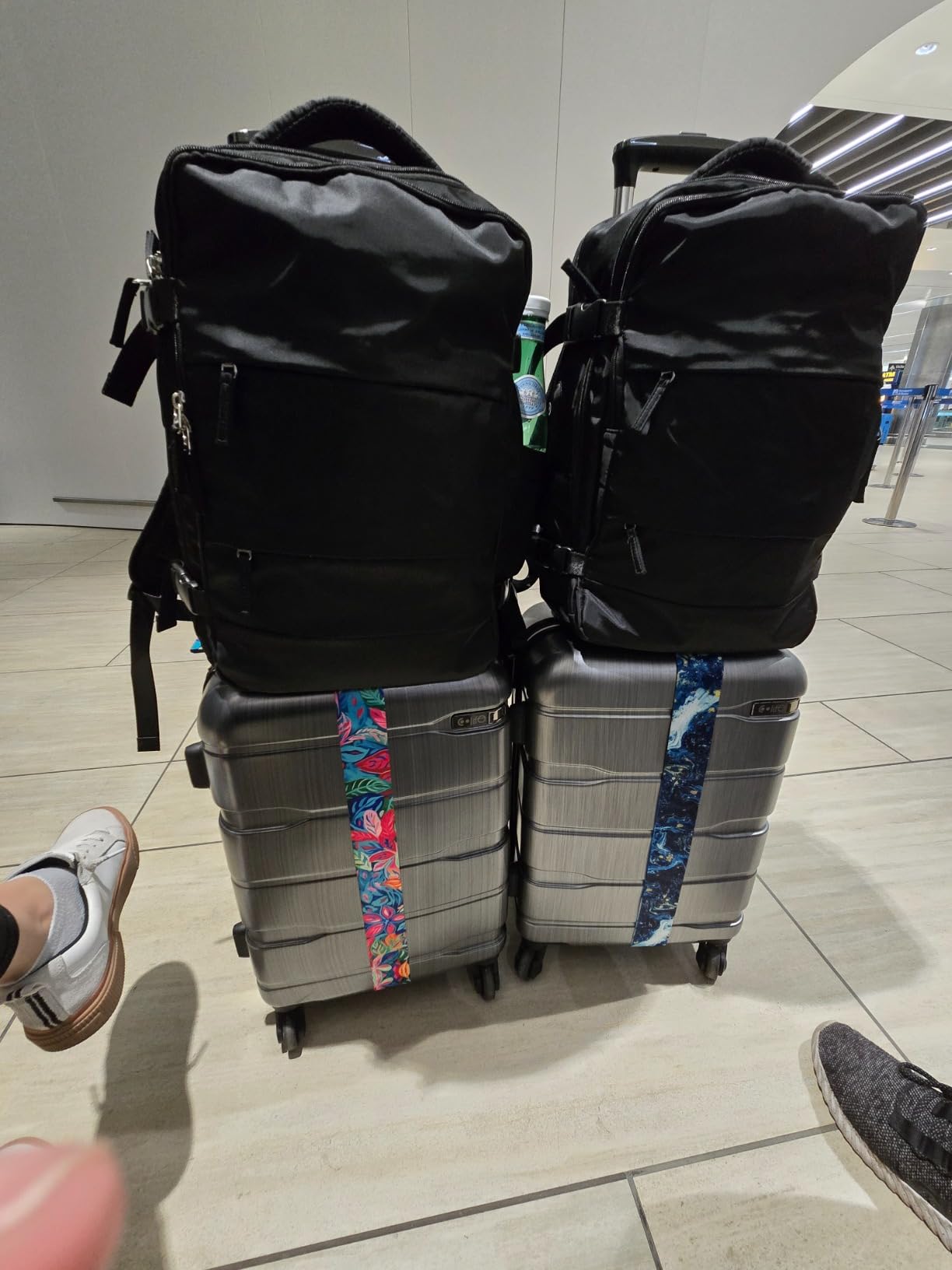 Coolife Carry On Luggage Hardside Suitcase with Spinner Wheels, 20in customer photo 2