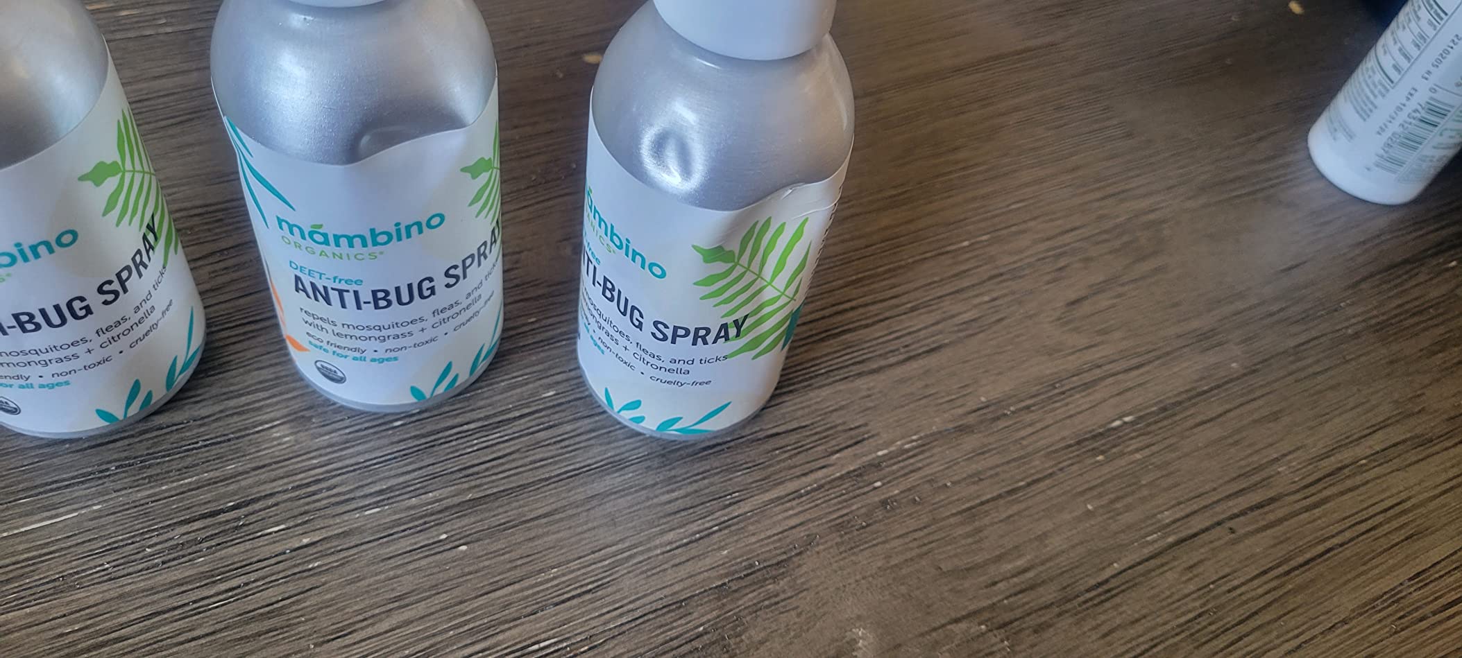Mambino Organics Anti-Bug Spray, DEET-Free, Organic Mosquito Repellent with Essential Oils, Reef Safe, Face-Safe Protection for Babies, Kids, and Adults, Travel Bug Spray, 2.7oz customer photo 2