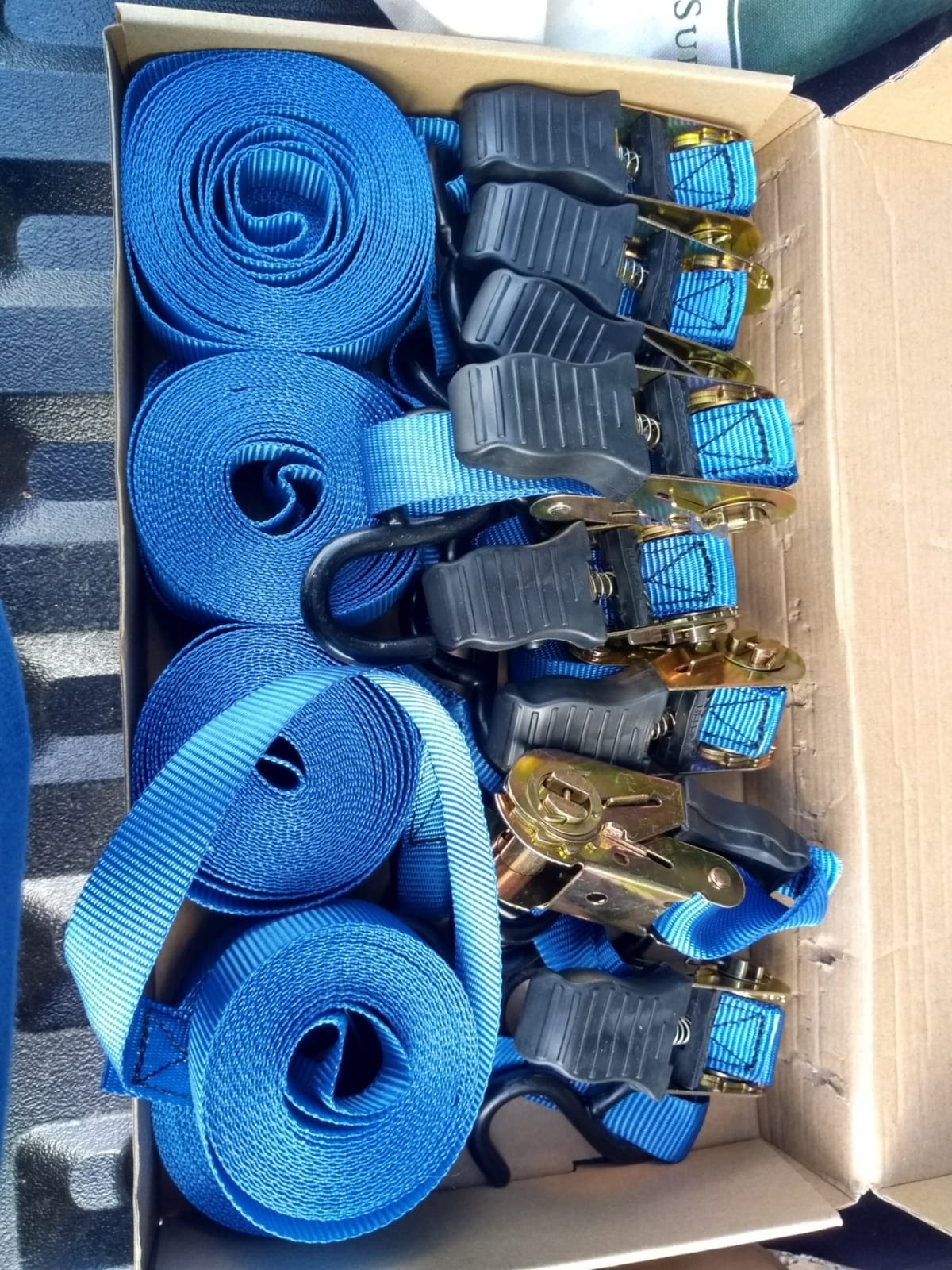 Ohuhu Ratchet Tie Down Straps for Moving Appliances 1