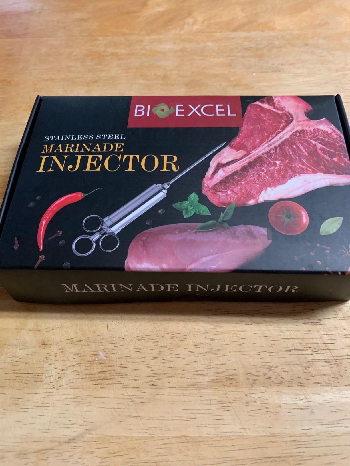 Stainless Steel Meat Injector, 2 Oz Turkey Injector customer photo 2