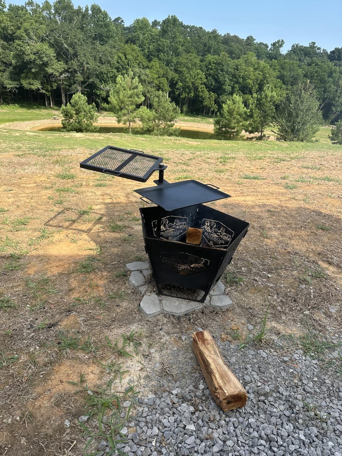 GameMaker Open Fire Cooking Grill | Adjustable Height customer photo 2