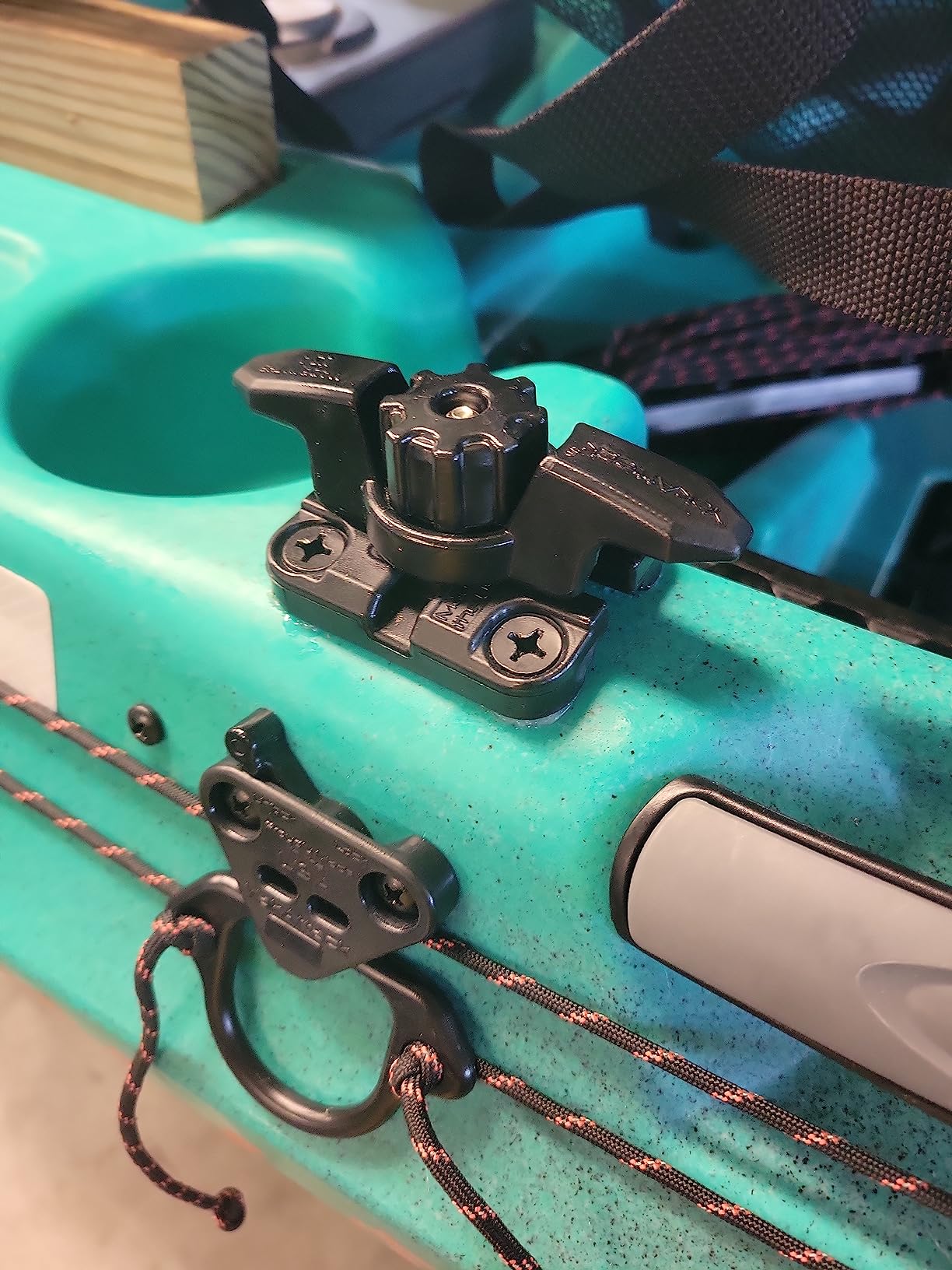 YakAttack MightyMount II Compact Kayak Accessory Track Mount customer photo 1
