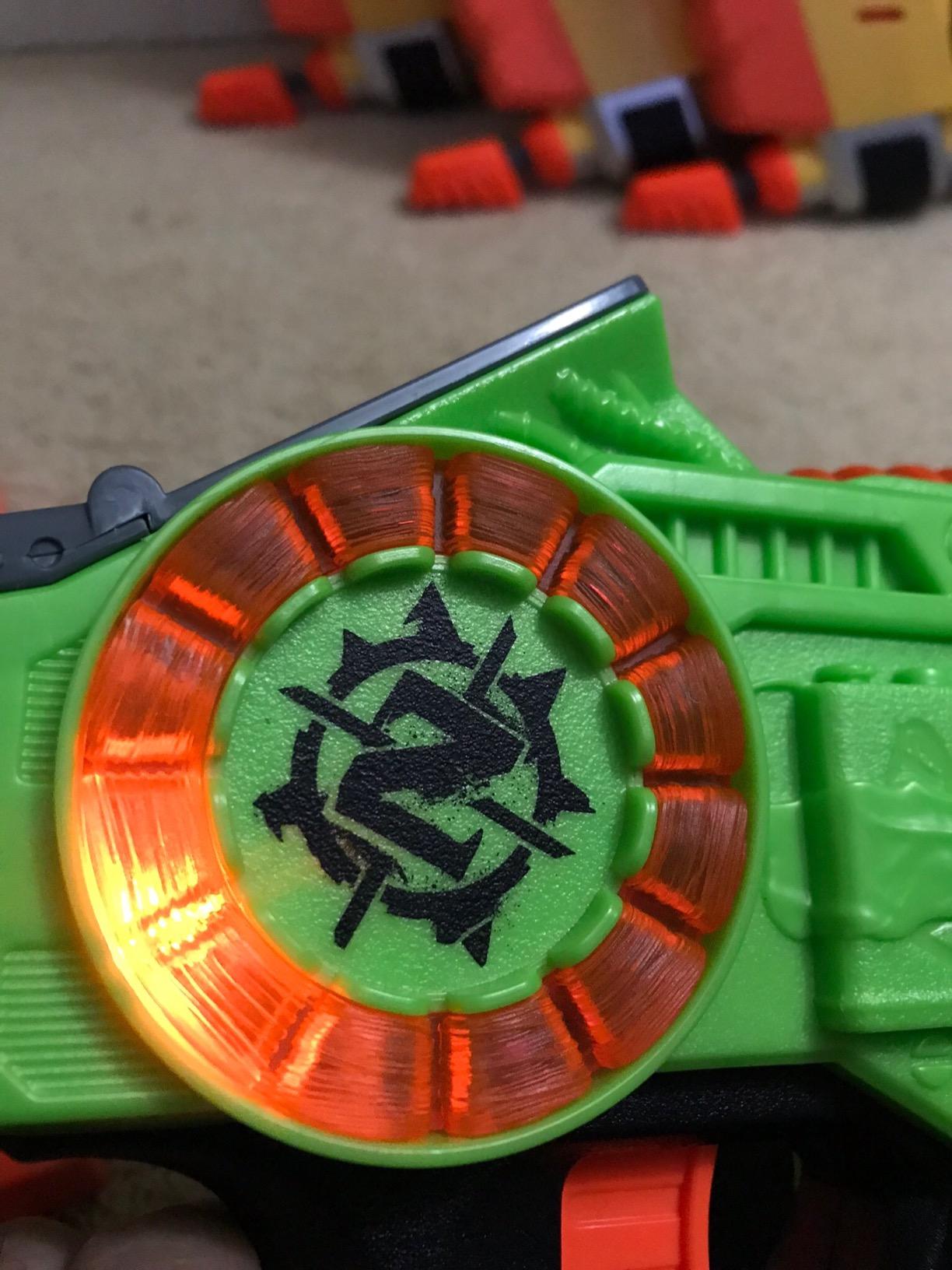 Nerf Revoltinator Zombie Strike Toy Blaster with Motorized Lights Sounds & 18 Official Darts for Kids, Teens, & Adults customer photo 2