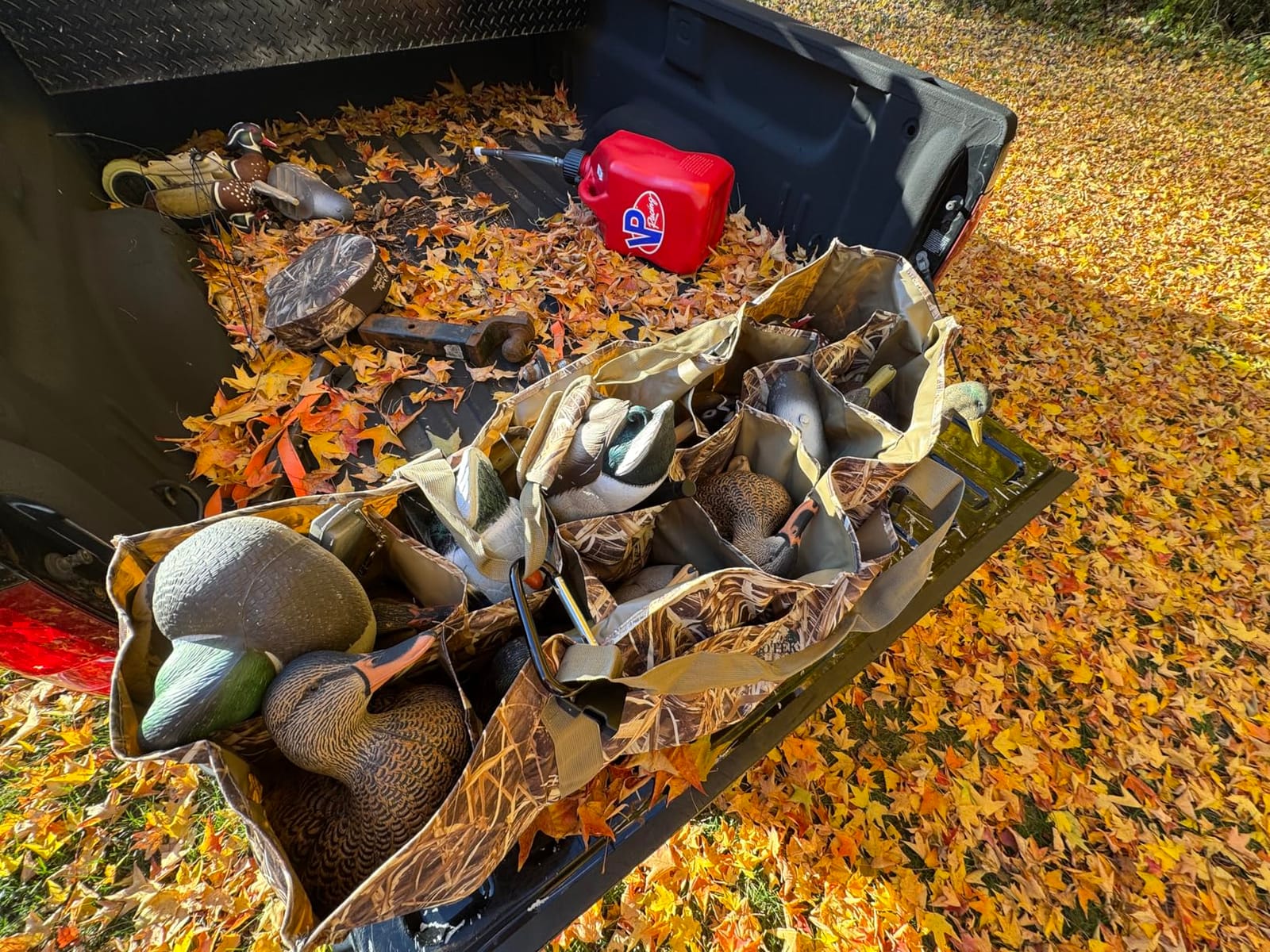 AUSCAMOTEK 12 Slot Duck Decoys Bag with Waterfowl Hunting Blind Camouflage Printing customer photo 1