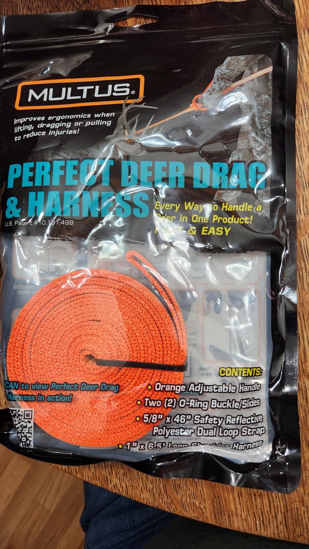 MULTUS Deer Drag & Harness; Every Way to Drag a Deer in ONE Product Fast & Easy! Hunting Gear customer photo 1