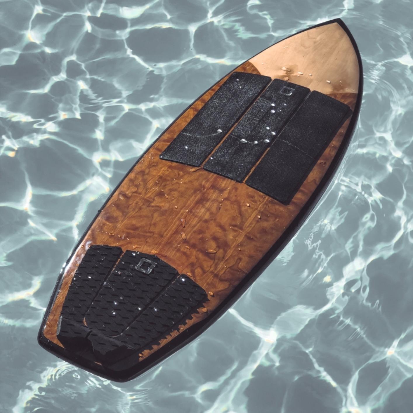 3-Piece Traction Pad - Arch, Flat, or Front - Maximum Grip, Super Strong 3M Adhesive - Fits All Surfboards: Shortboard, Fish, Longboard, SUP, Skimboard - Stomp or Deck Pad customer photo 1