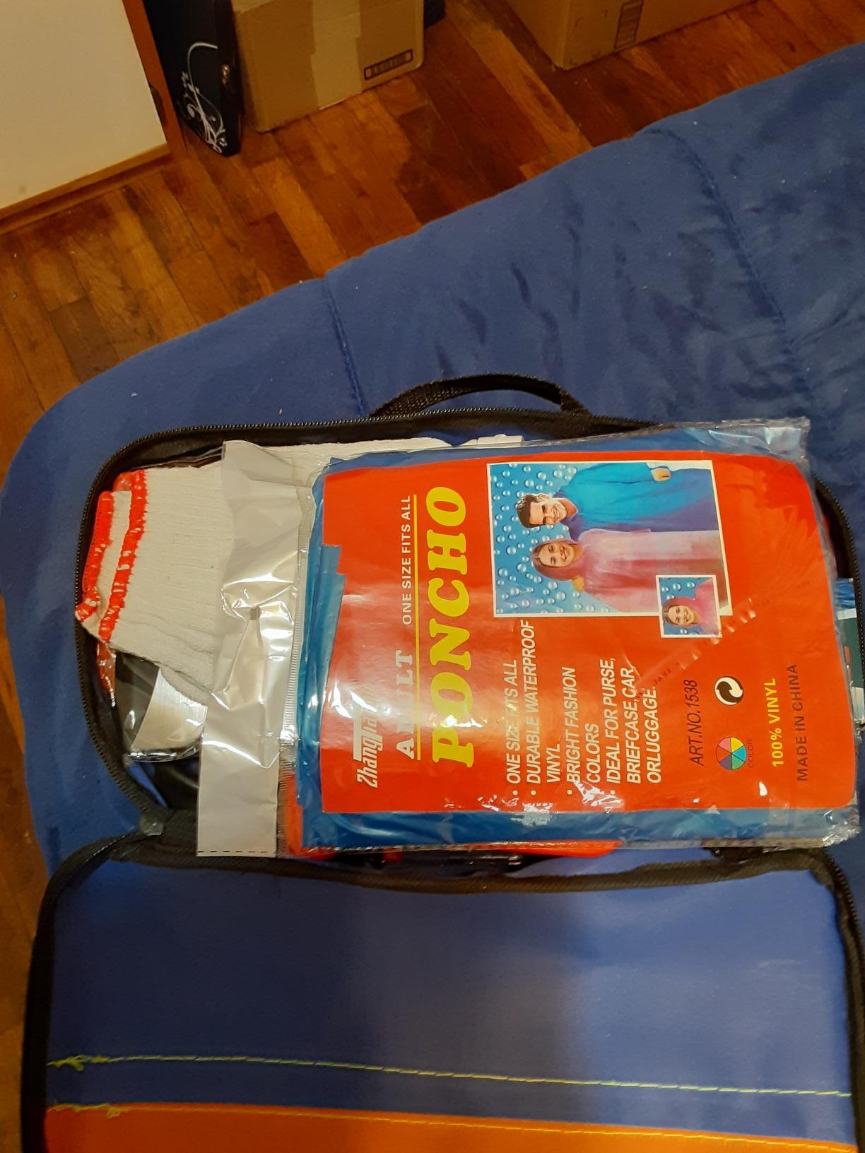 Roadside Emergency Car Kit for Auto,Vehicle Safety Assistance Kit with Jumper Cables customer photo 2