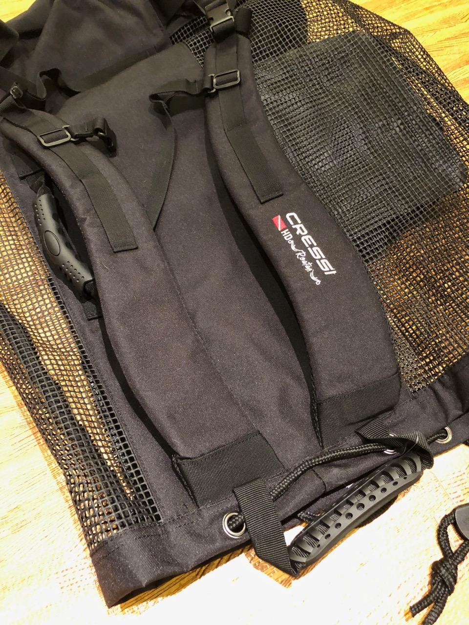 Cressi Heavy Duty Mesh Backpack 90 liters Capacity for Scuba Diving, Water Sport Gear | Roatan: designed in Italy customer photo 1