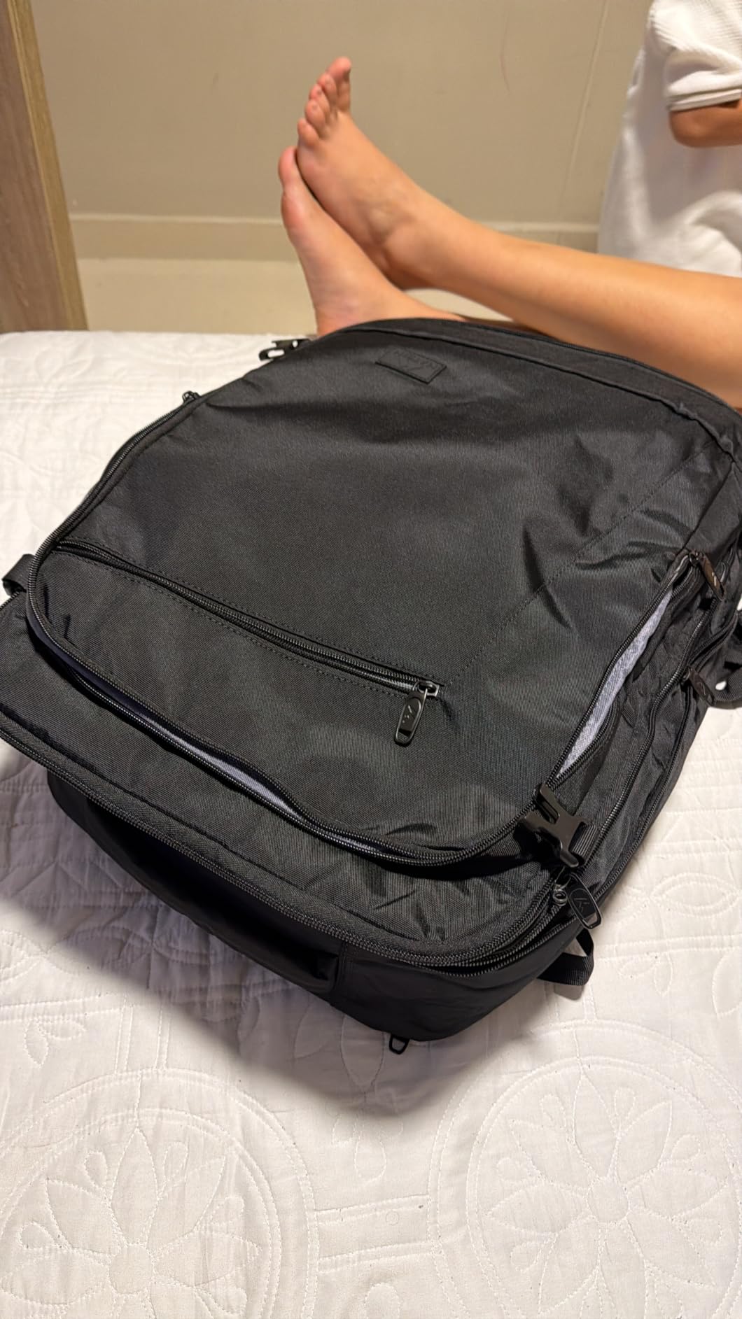 MATEIN Carry on Backpack, Extra Large Expandable Travel Backpack for Men customer photo 1