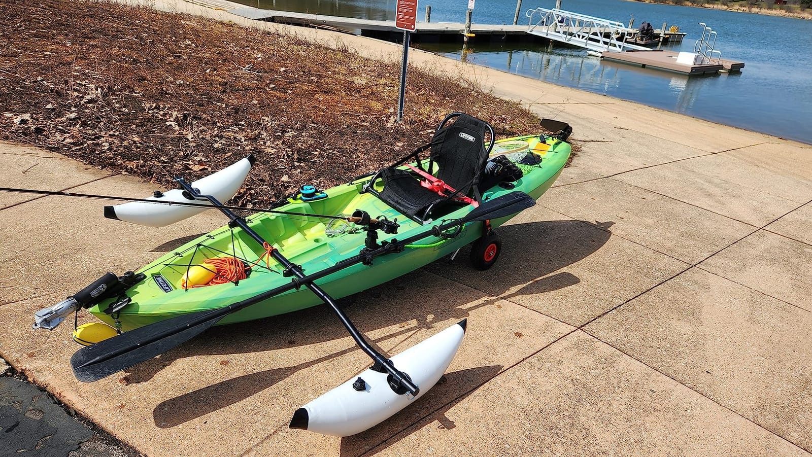 METER STAR Kayaking, Kayak Accessories, Kayak Floats, Kayak Floats Stabilizing Rods customer photo 2
