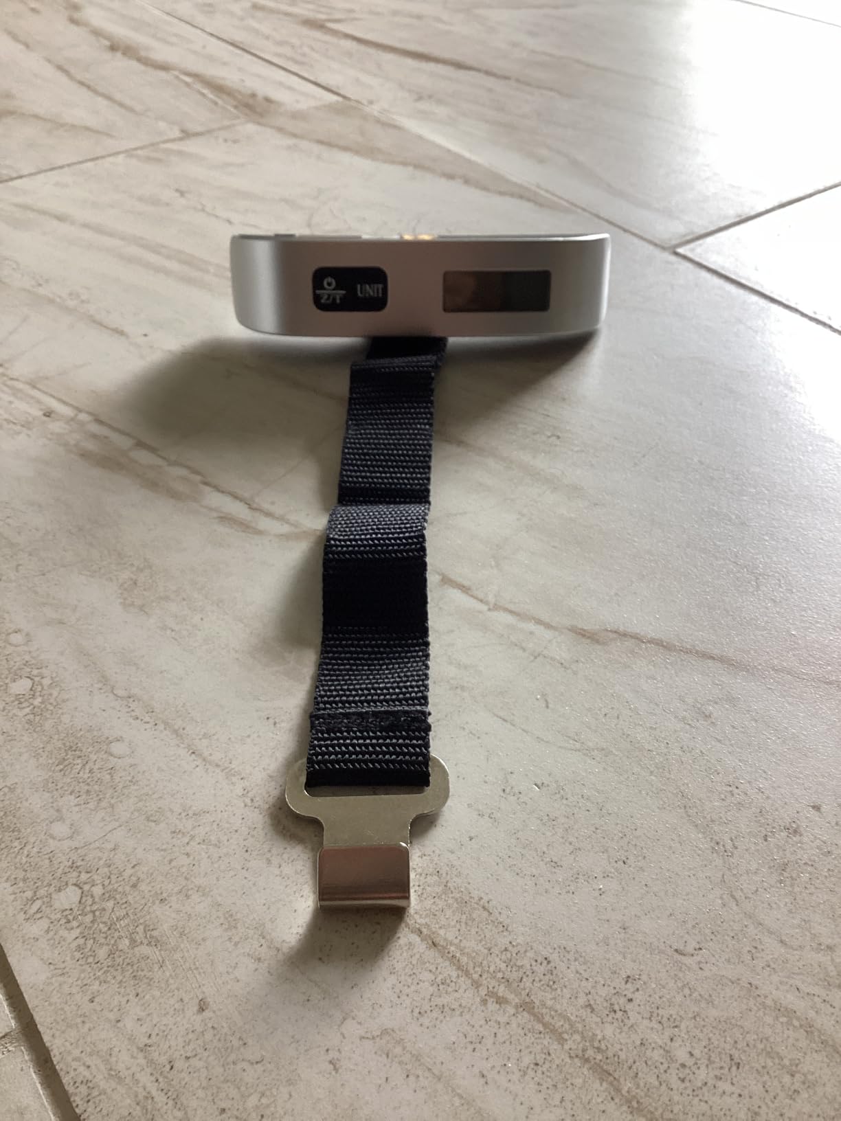 travel inspira Digital Luggage Scale - Portable Hanging Suitcase Weight Scale for Travel, 110 lb Capacity, Backlit LCD Display, Prevents Airport Overweight Fees, Battery Included customer photo 2