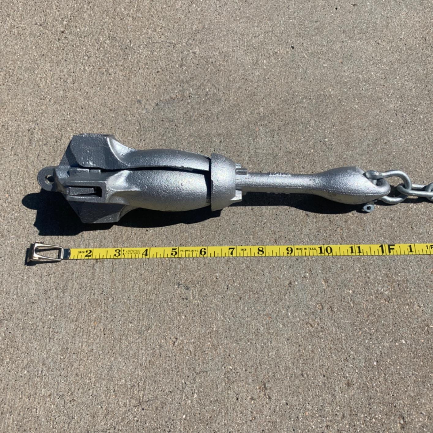 Extreme Max 3006.6785 BoatTector Complete Deluxe Grapnel Anchor Kit for Small Boats, Kayaks, PWC, Jet Ski, Paddle Boards, etc. - 3.5 lbs. customer photo 1