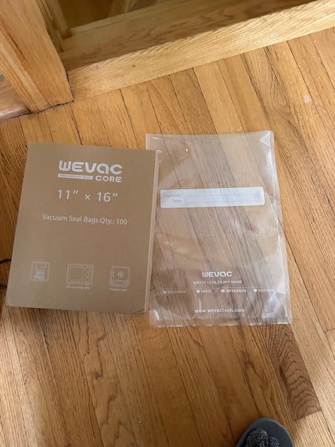 Wevac Vacuum Sealer Bags 11x16
