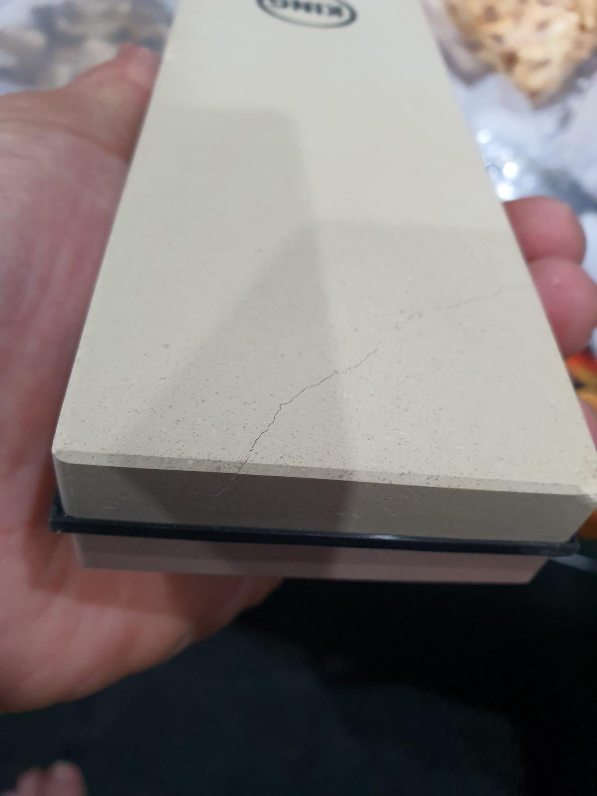 KING Whetstone Starter Set 1000/6000 Grit Combination Whetstone Made in Japan with Angle Holder and Plastic Base customer photo 2