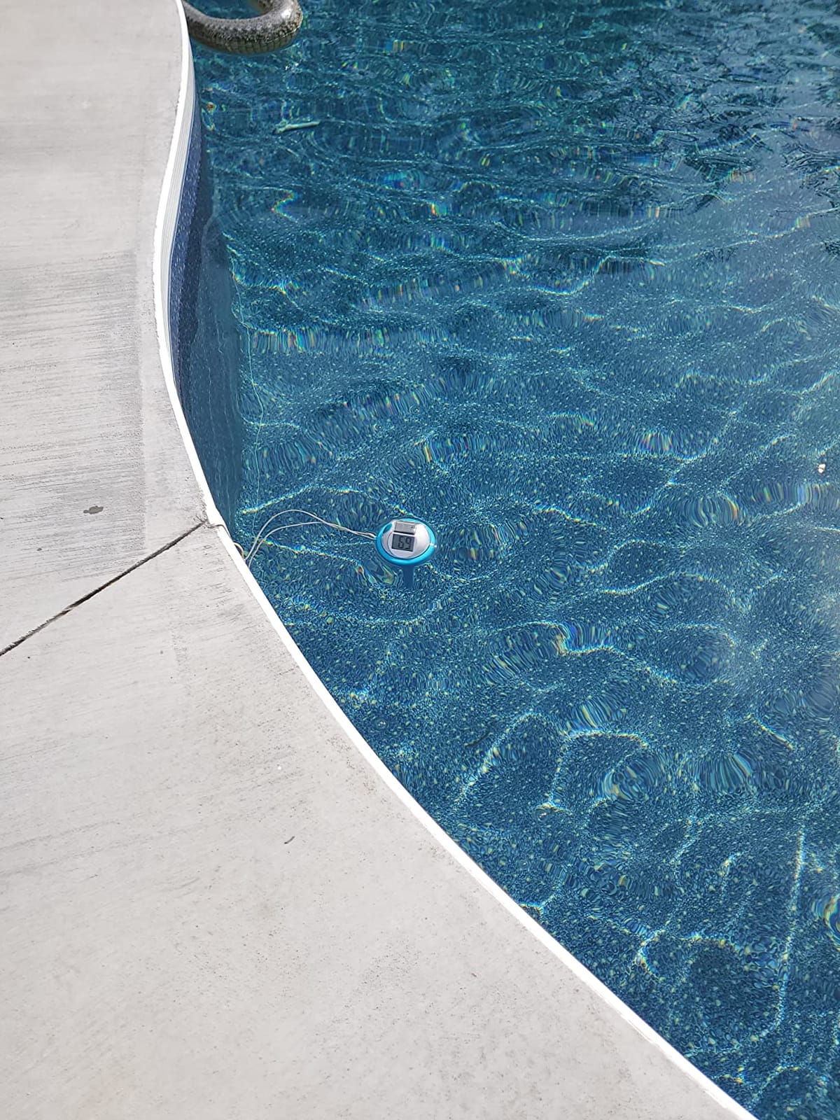 GAME | Solar Digital Floating Pool & Spa Thermometer | Dual LCD Display customer photo 2