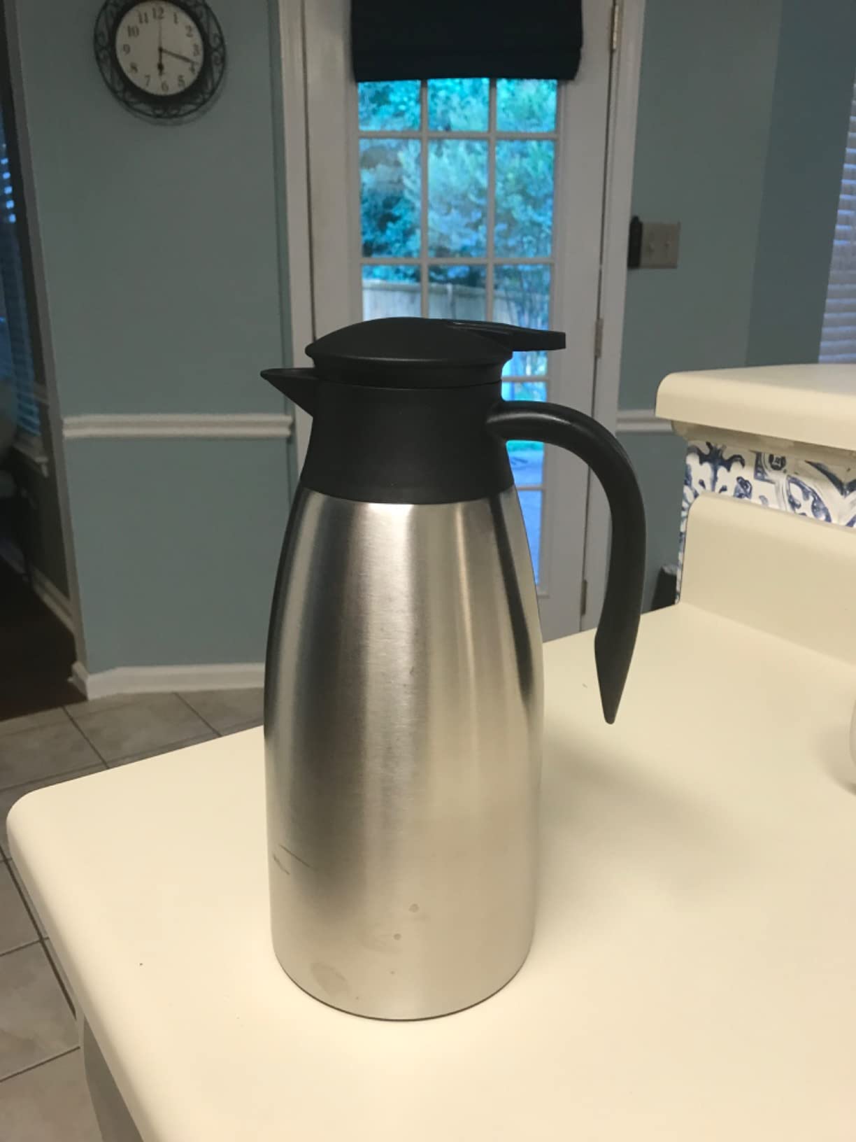 68oz Coffee Carafe Insulated, Airpot Thermal Coffee Carafes for Keeping Hot | Stainless Steel Vacuum Thermal Pot Flask customer photo 2
