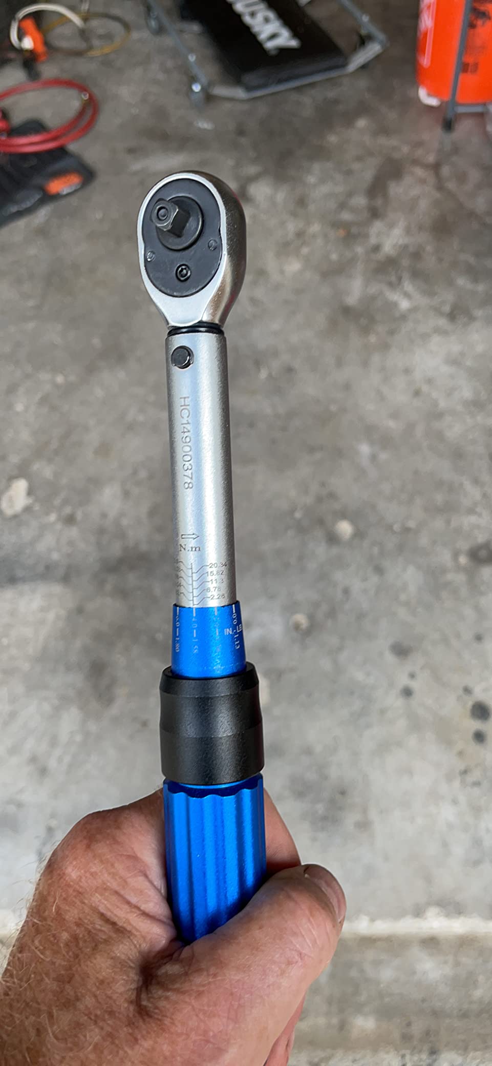 BULLTOOLS 1/4-inch Drive Click Torque Wrench Set Dual-Direction Adjustable 90-tooth Torque Wrench with Buckle (20-200in.lb / 2.26-22.6Nm) customer photo 1