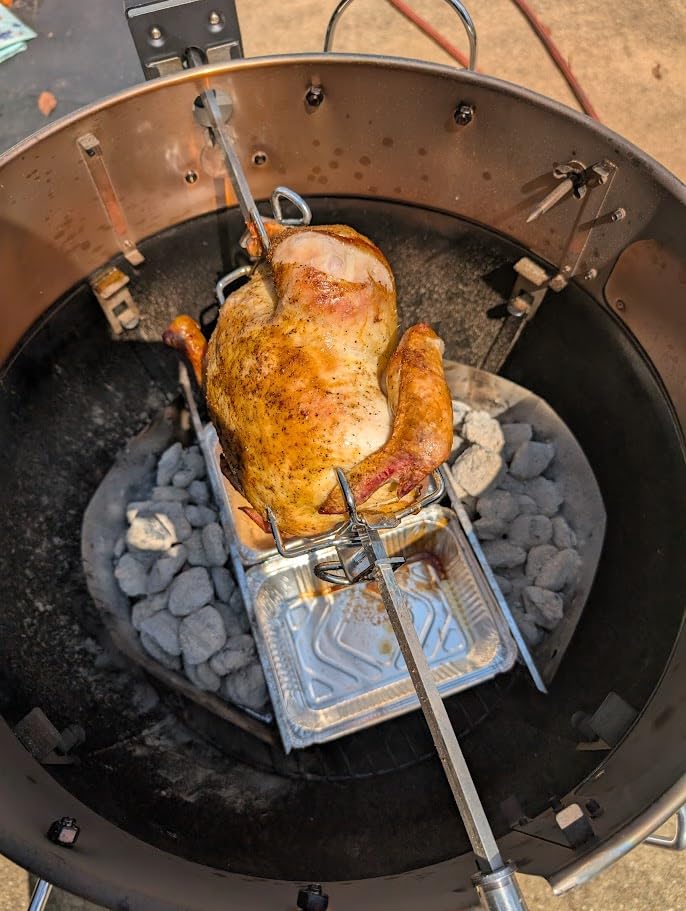 onlyfire Stainless Steel Multi-purpose Rotisserie and Pizza Combo Kit customer photo 2
