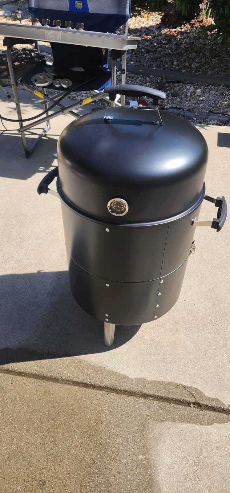 Realcook Charcoal BBQ Smoker Grill - 20 Inch Vertical Smoker | for Outdoor Cooking Grilling customer photo 1