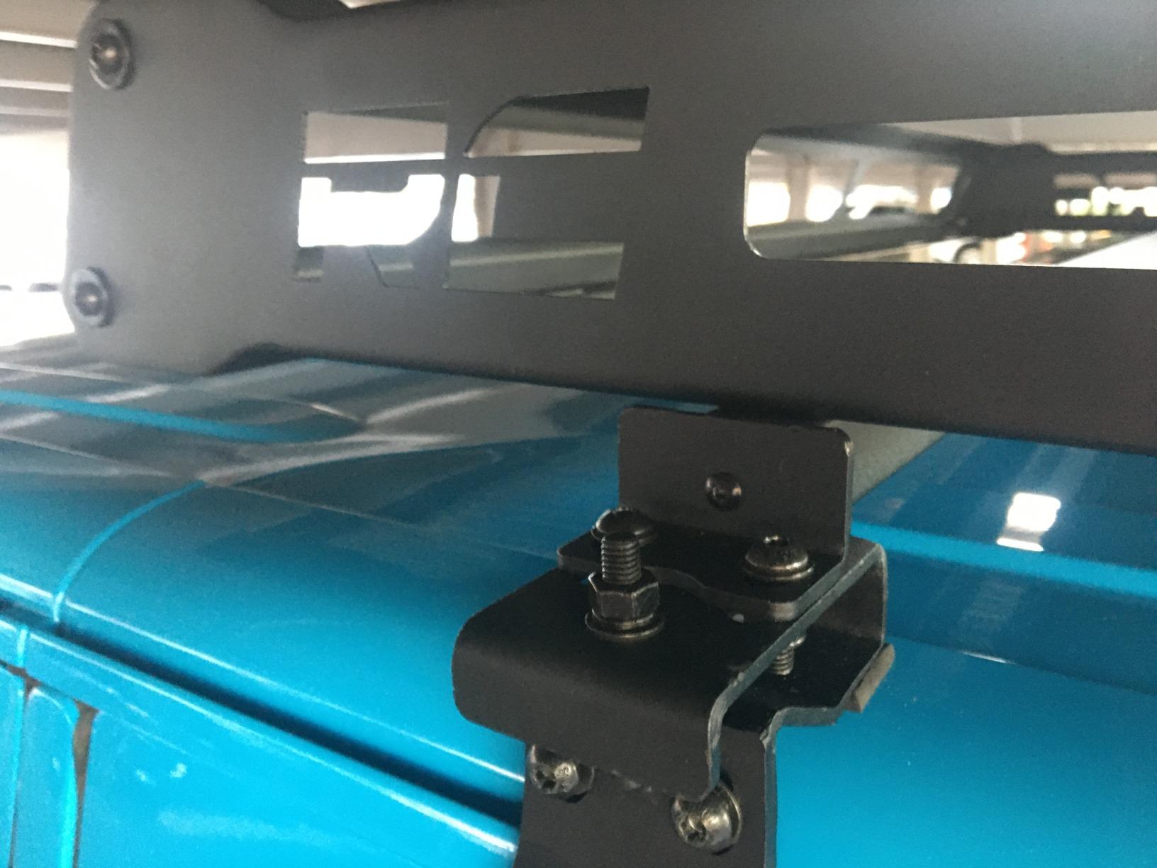 Rough Country Roof Rack for Jeep Wrangler JK (2007–2018) - Heavy-Duty Cargo Rack, Freedom Top Compatible, Low-Profile Overland Design customer photo 1