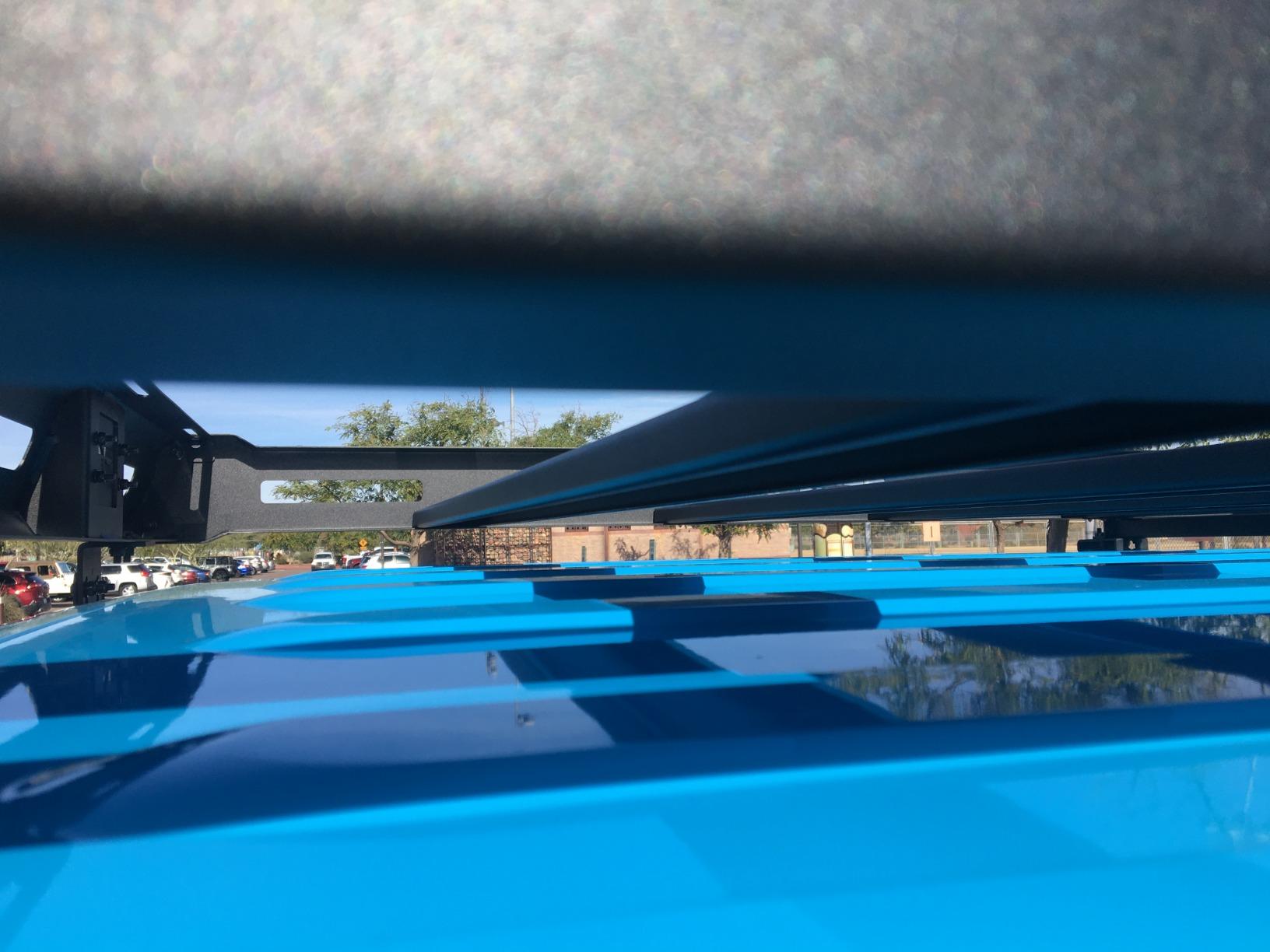Rough Country Roof Rack for Jeep Wrangler JK (2007–2018) - Heavy-Duty Cargo Rack, Freedom Top Compatible, Low-Profile Overland Design customer photo 2