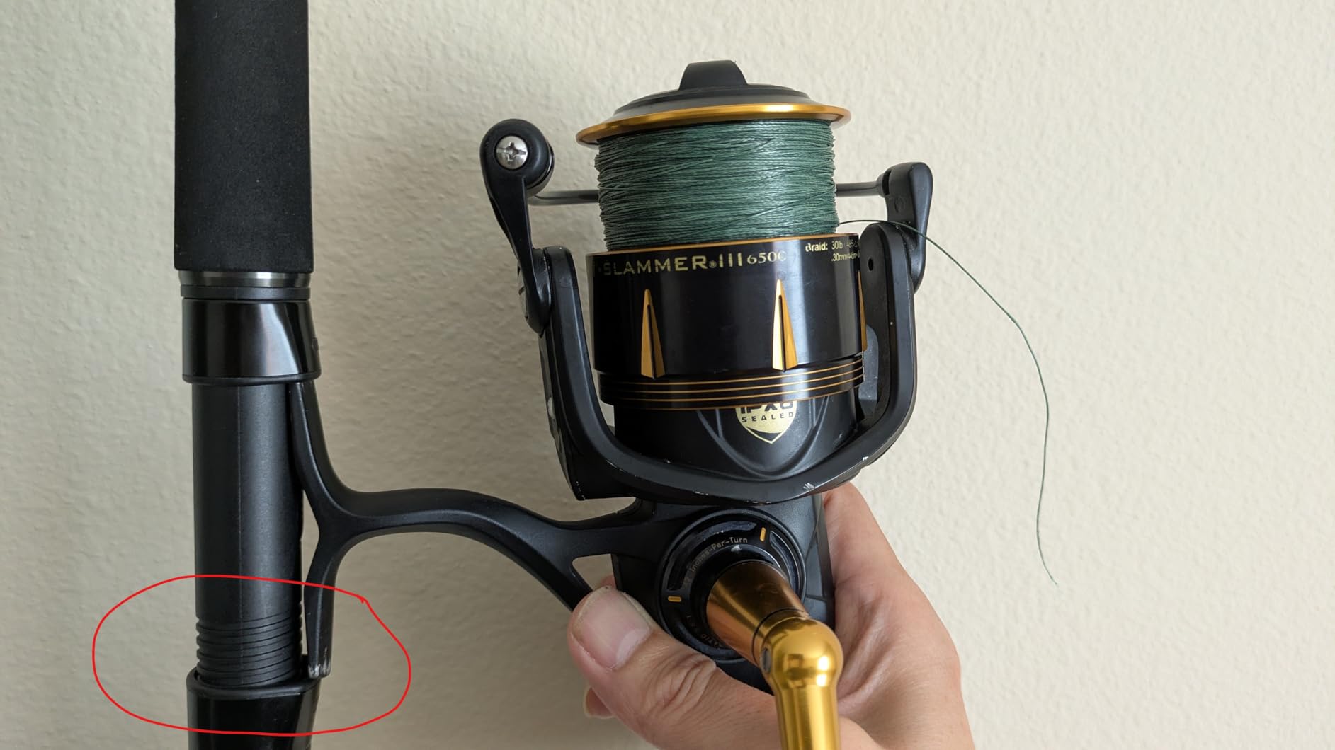 Daiwa Ninja X Tele Carp 0300ST 6S 3lb 10ft customer photo 1
