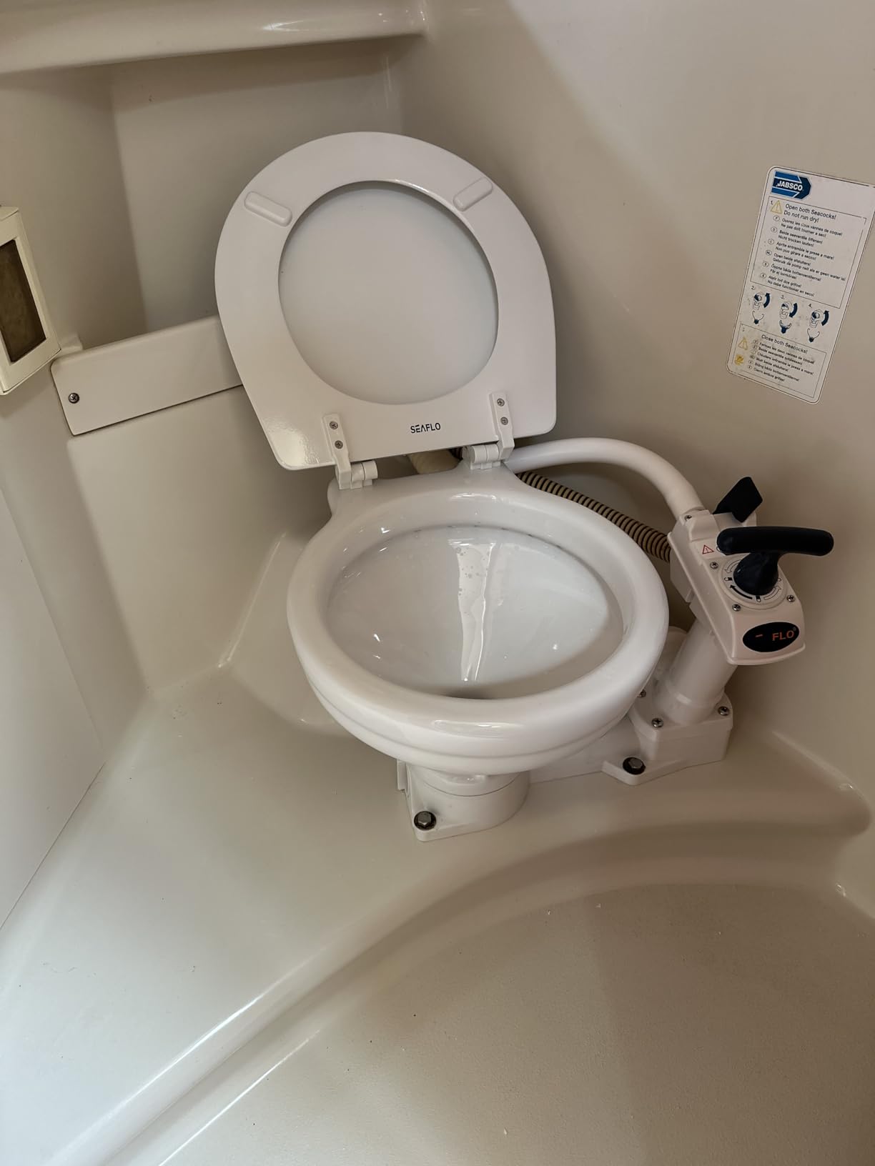 SEAFLO Manually Operated Marine Toilet Head customer photo 1