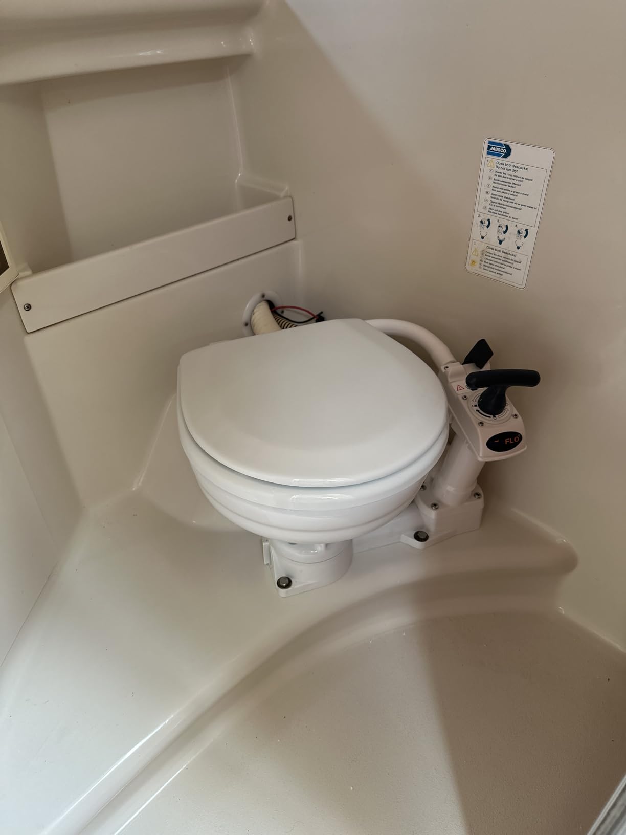 SEAFLO Manually Operated Marine Toilet Head customer photo 2