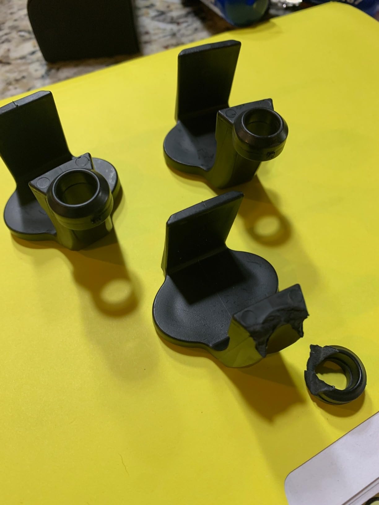 Extreme Max 3005.5067 BoatTector Pontoon Rail Fender Hanger/Adjuster - Black, Pack of 4 customer photo 1