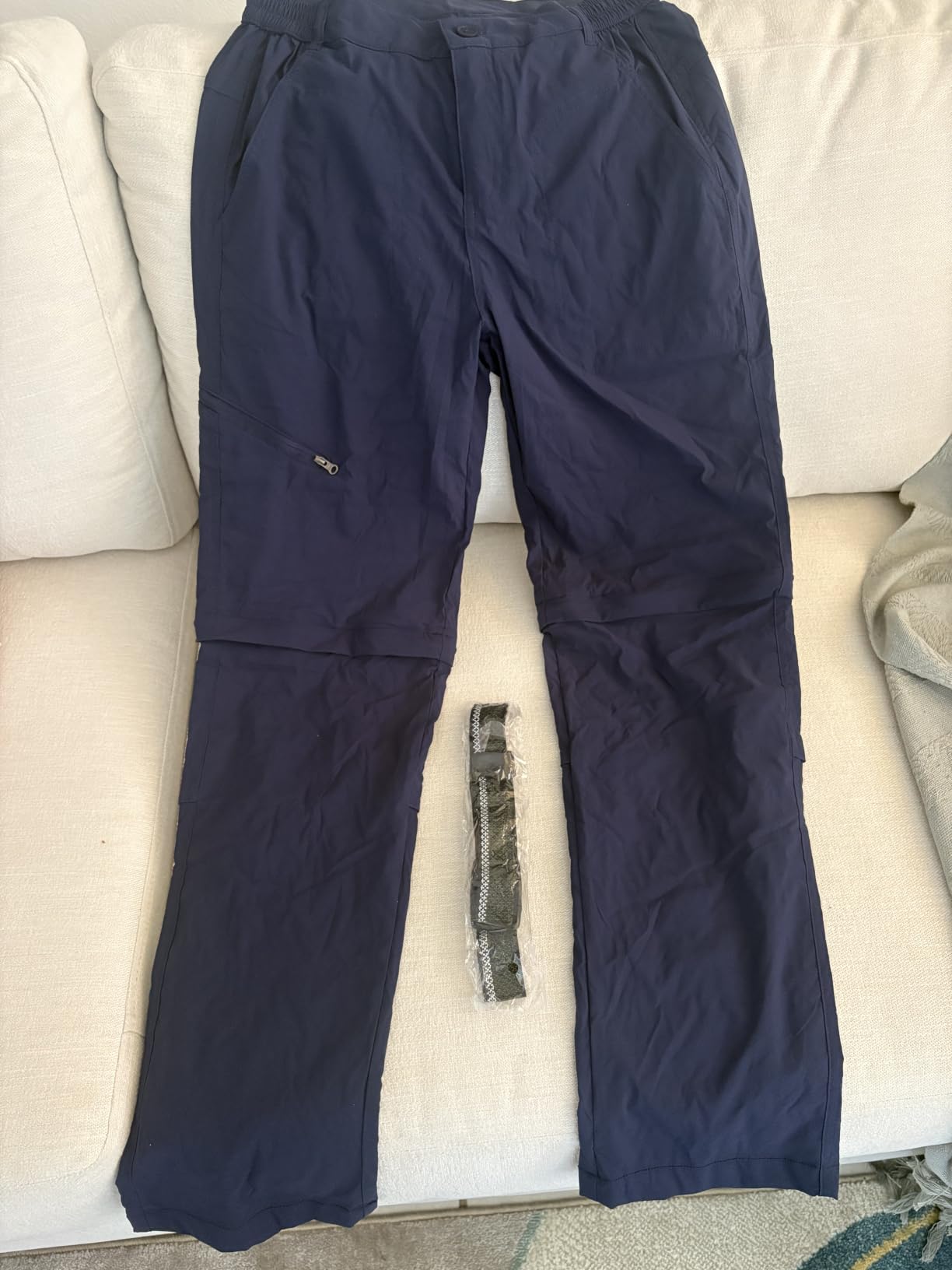 Women's Hiking Pants Convertible Zip Off Lightweight Quick Dry Outdoor Travel Camping Safari Pants customer photo 1