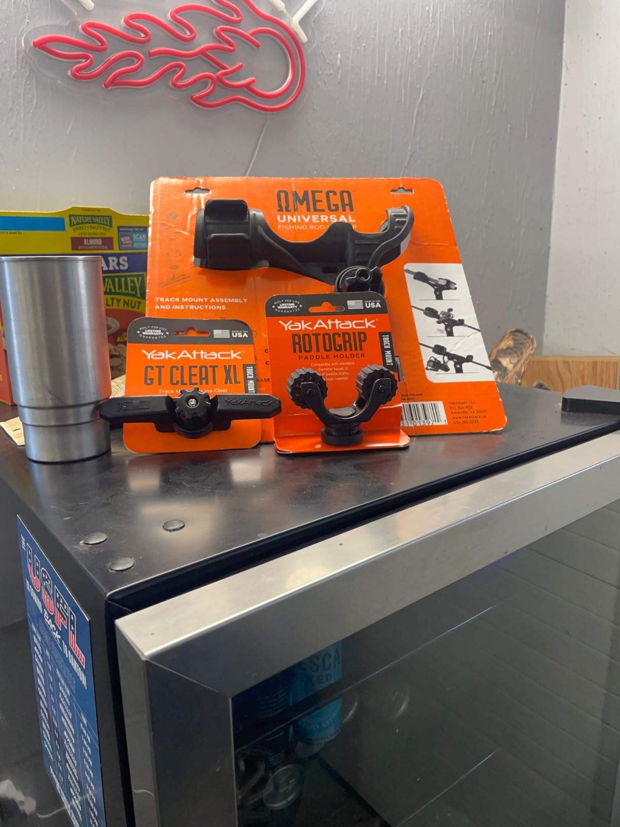 YakAttack GT Cleat XL - Track Mount Line Cleat for 1/2