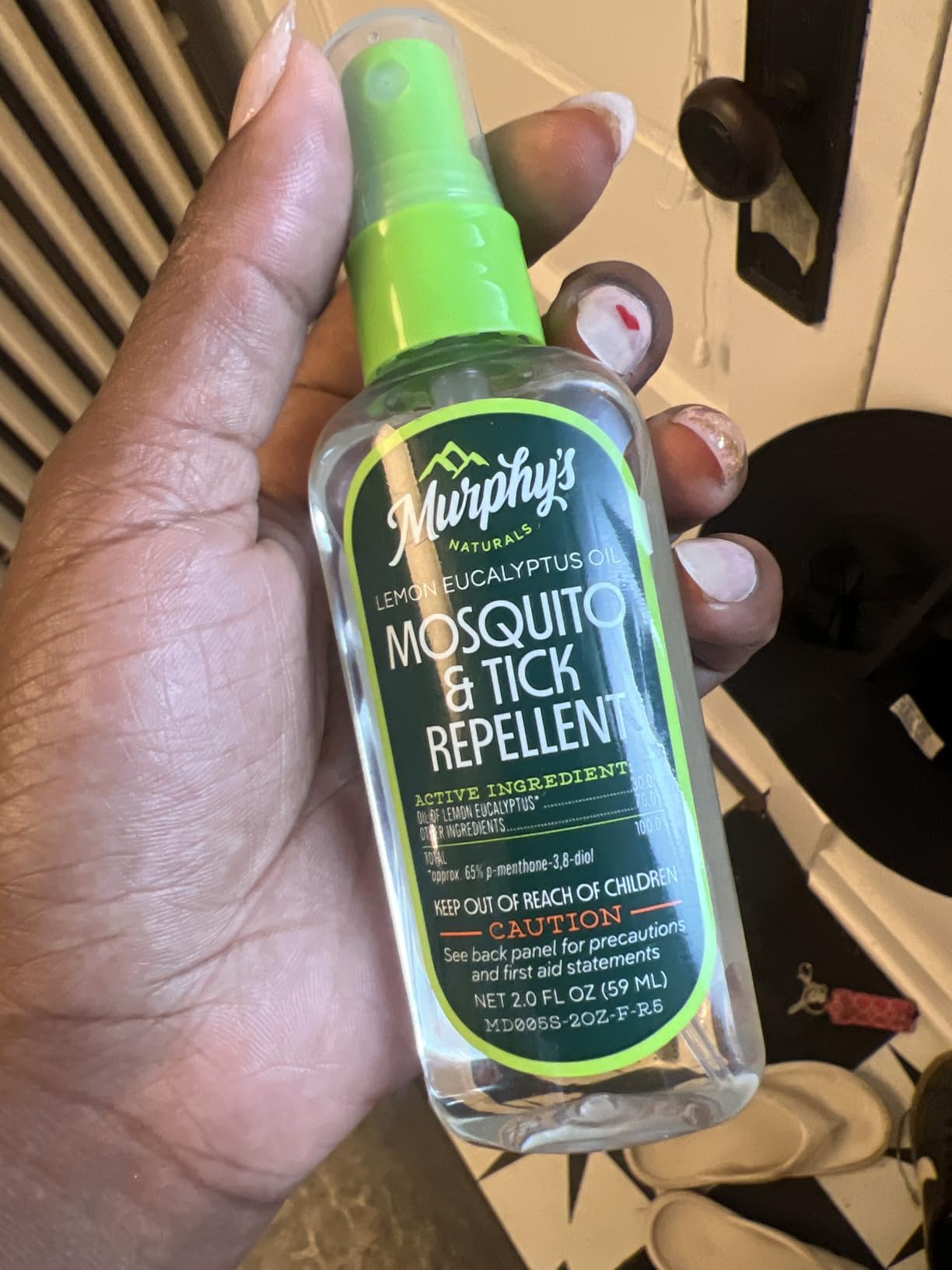 Murphy's Naturals Mosquito & Tick Bug Repellent Spray, 2 fl oz (Pack of 3) | 30% oil of lemon eucalyptus, EPA-registered & DEET-free customer photo 2