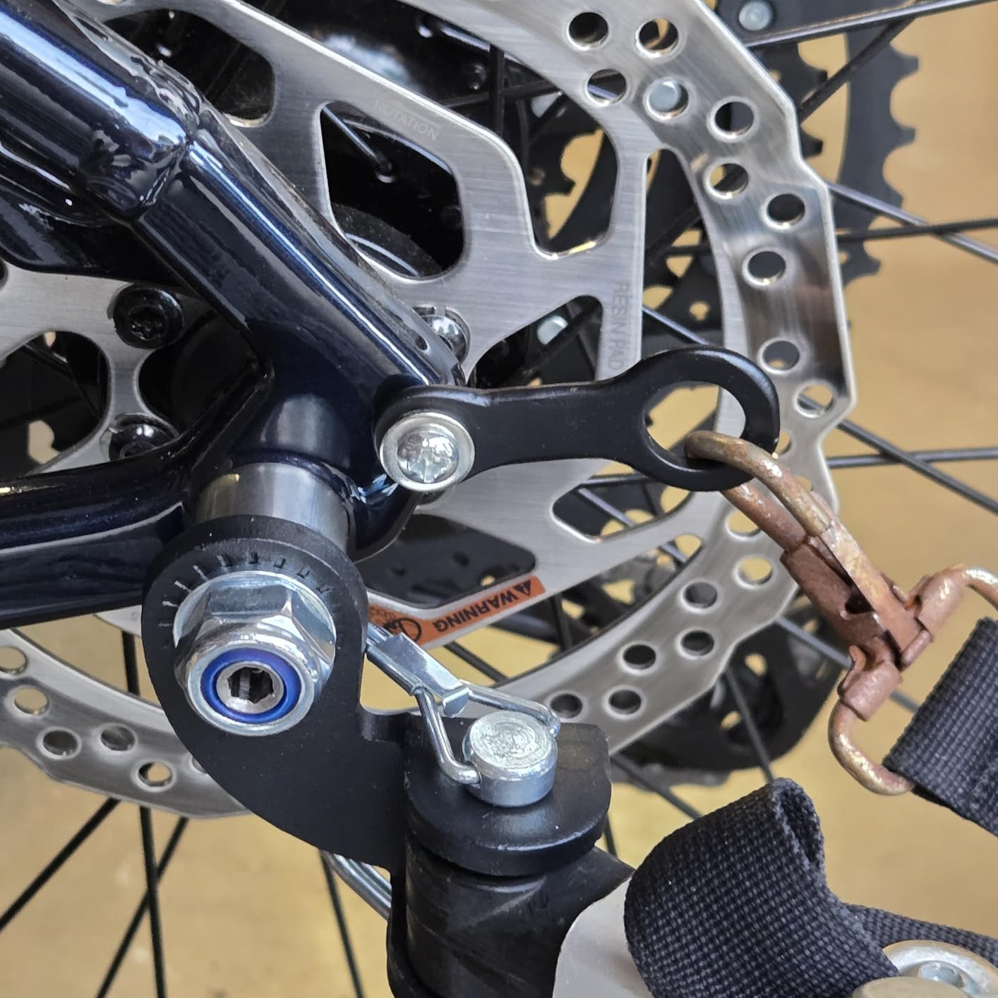 Boao Bike Trailer Hitch Adapter Trailer Connector customer photo 1