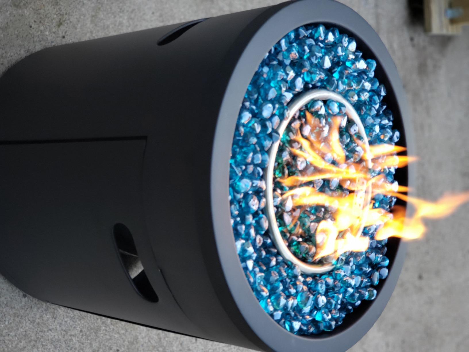 BALI OUTDOORS 50,000 BTU Propane Fire Pit Outside customer photo 1