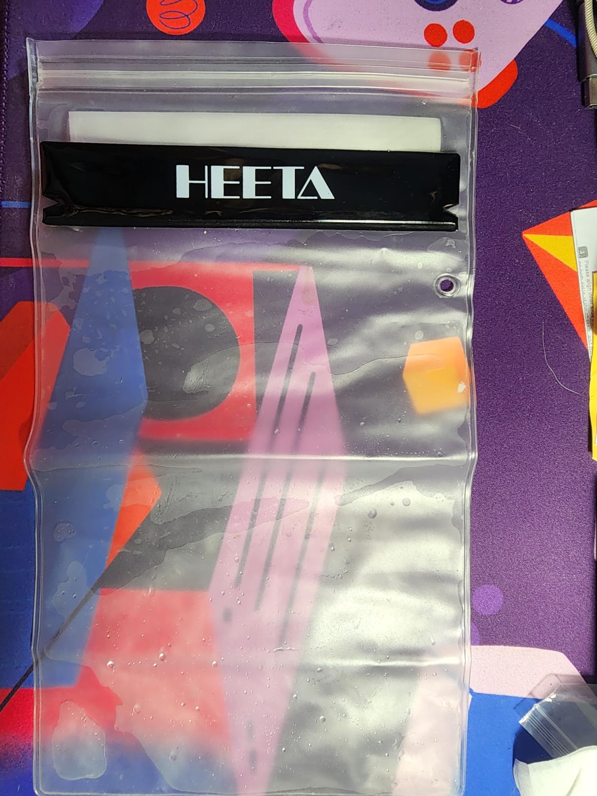 HEETA 5-Pack Clear Waterproof Dry Bag Pouch Document Holder for Phone Maps | Water Tight Case for Camera Document, Screen Touchable for Boating Kayaking Paddle Board Swimming Beach Waterpark Fishing customer photo 2