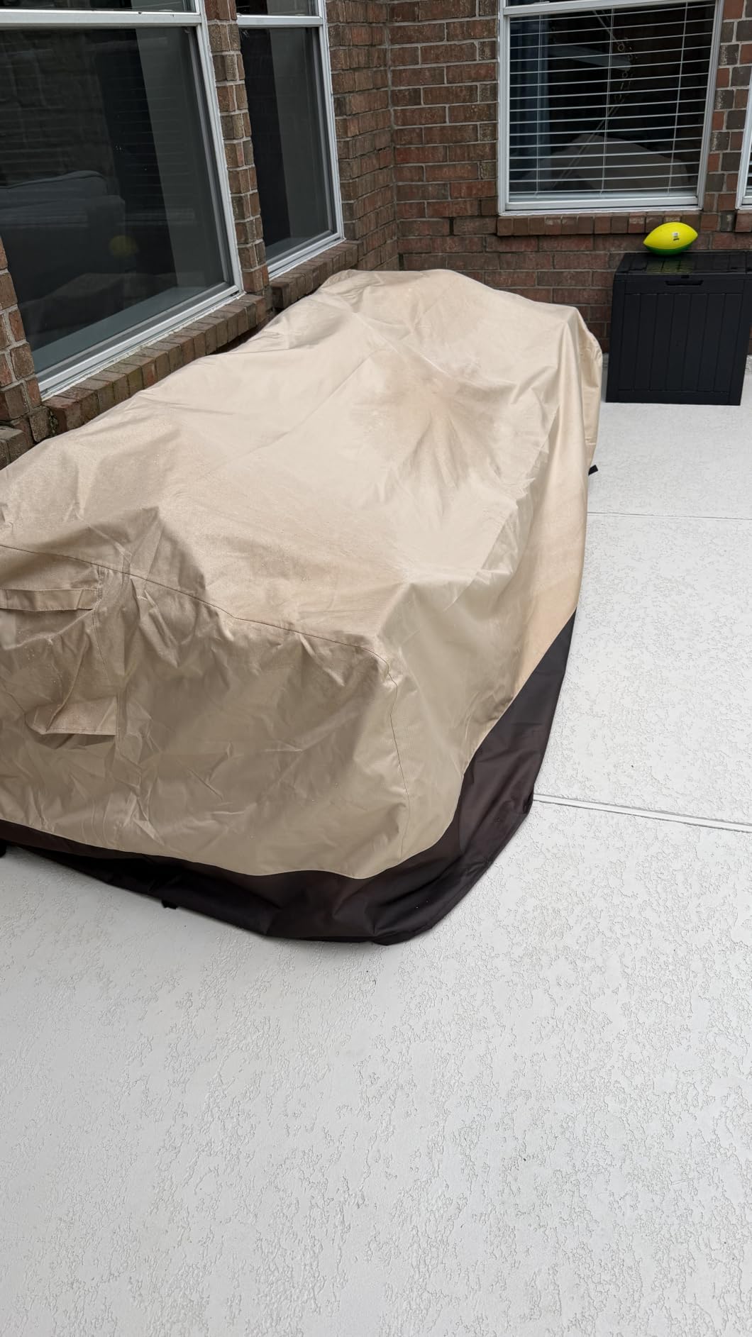 Vailge Patio Sofa Cover 3-Seater & Outdoor Couch Cover Waterproof customer photo 2