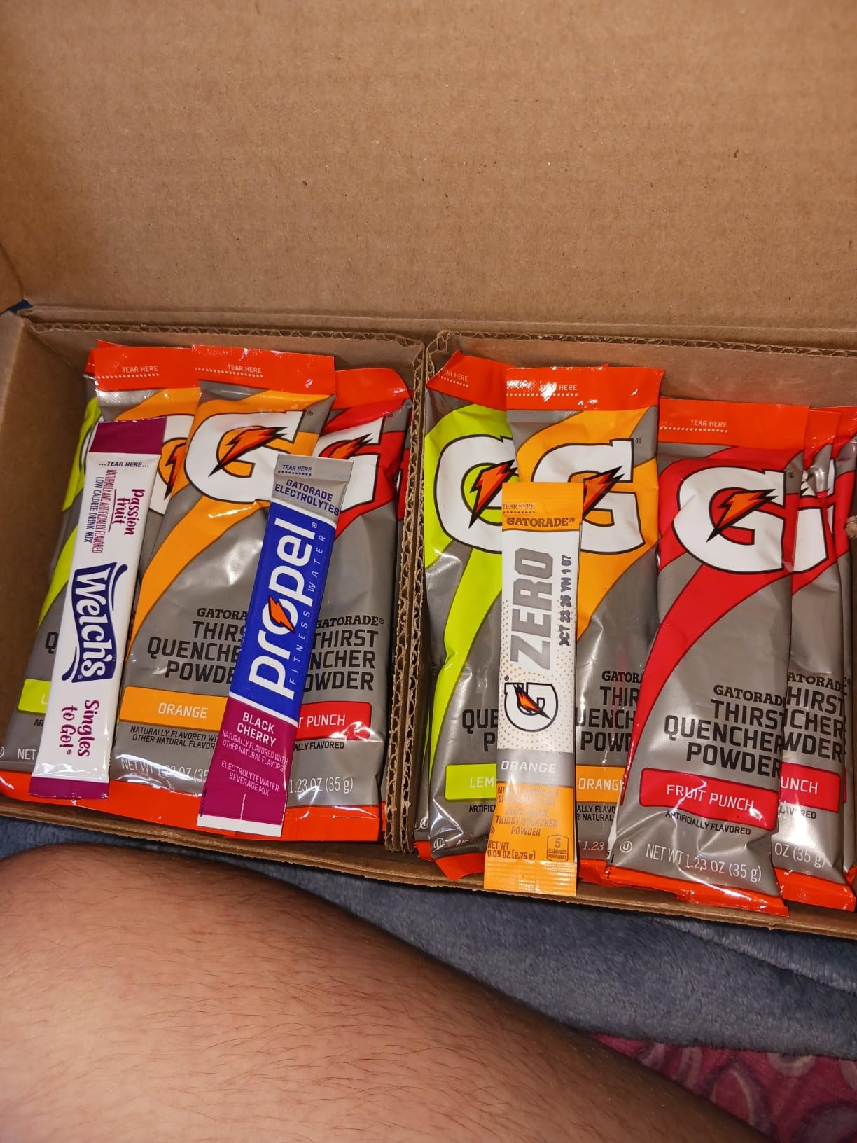 Gatorade Thirst Quencher Powder Sticks, 3 Flavor Variety Pack, (30 Pack) customer photo 2