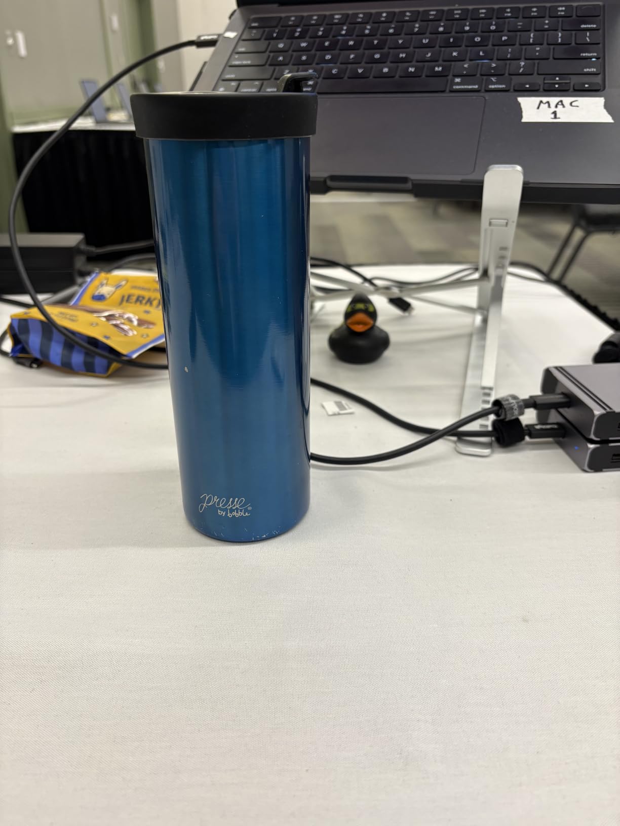bobble French Coffee Press Triple Wall Insulated Travel Mug 14 oz Black customer photo 1