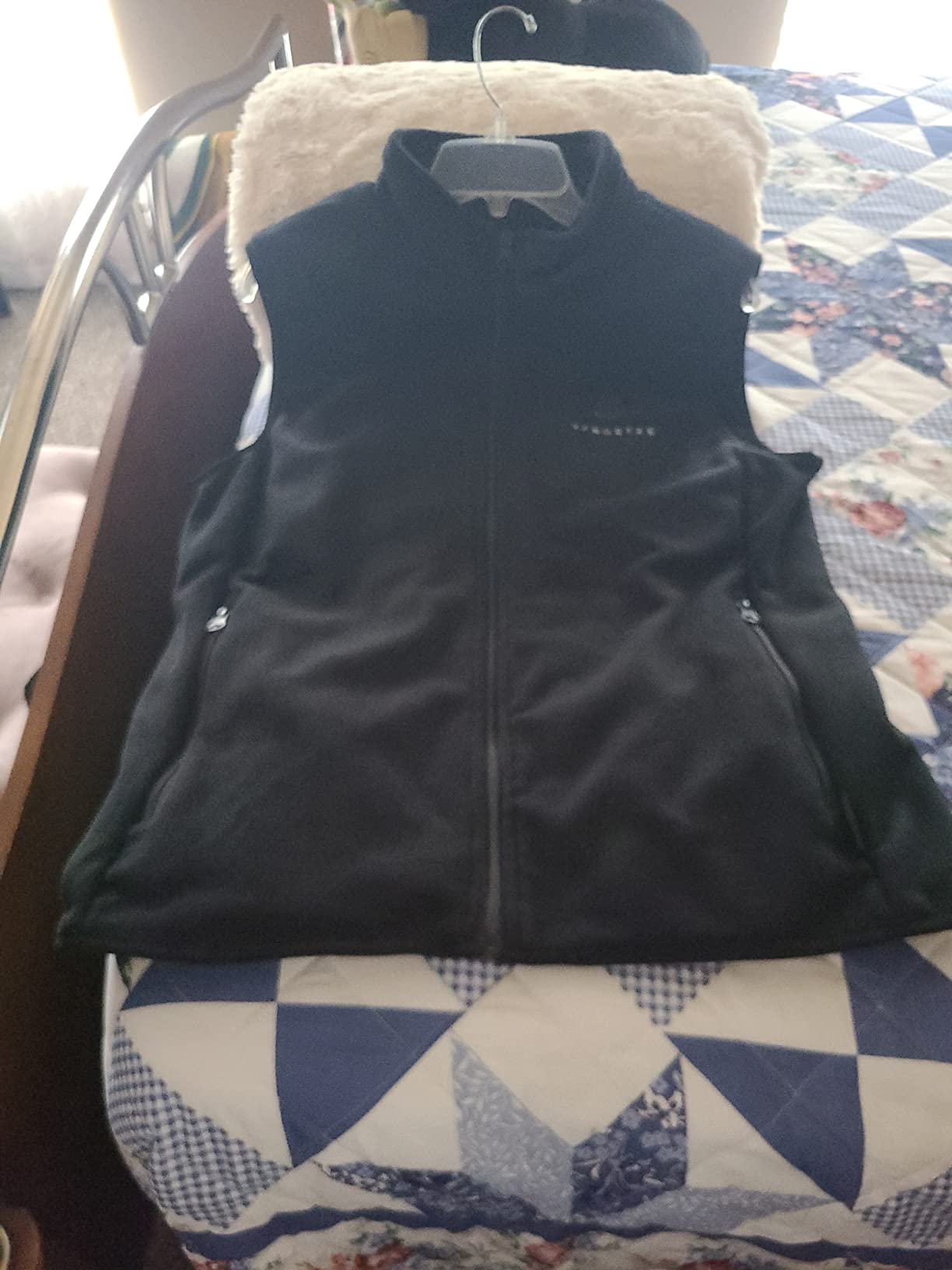 Women's Fleece Heated Vest with Battery Lightweight Insulated Vest customer photo 1