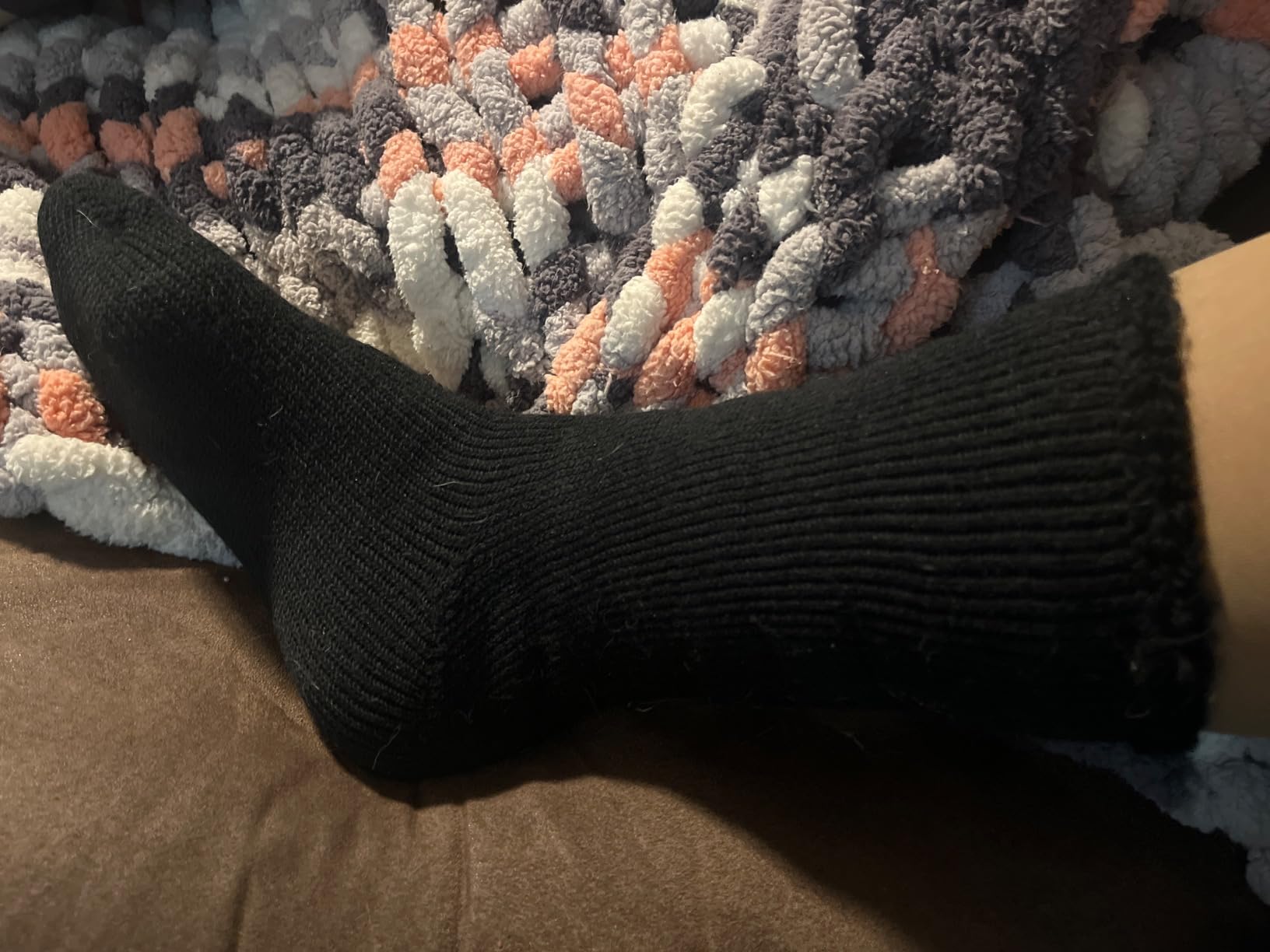 Busy Socks Winter Warm Extra Thick Insulated Heated Thermal Crew Boot Socks customer photo 1