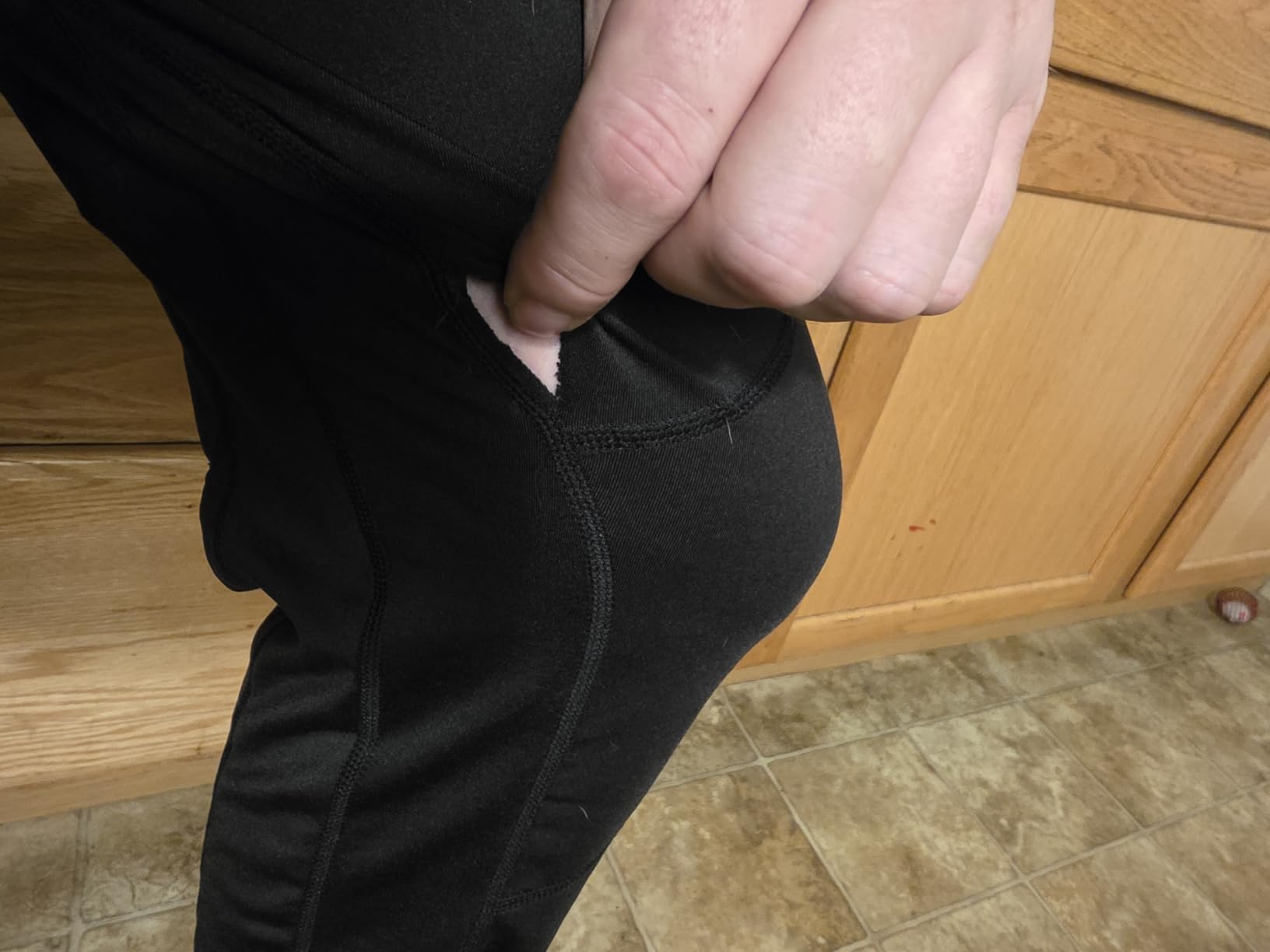 romision Mens Thermal Underwear Set Long Johns Fleece Lined Base Layer customer photo 2