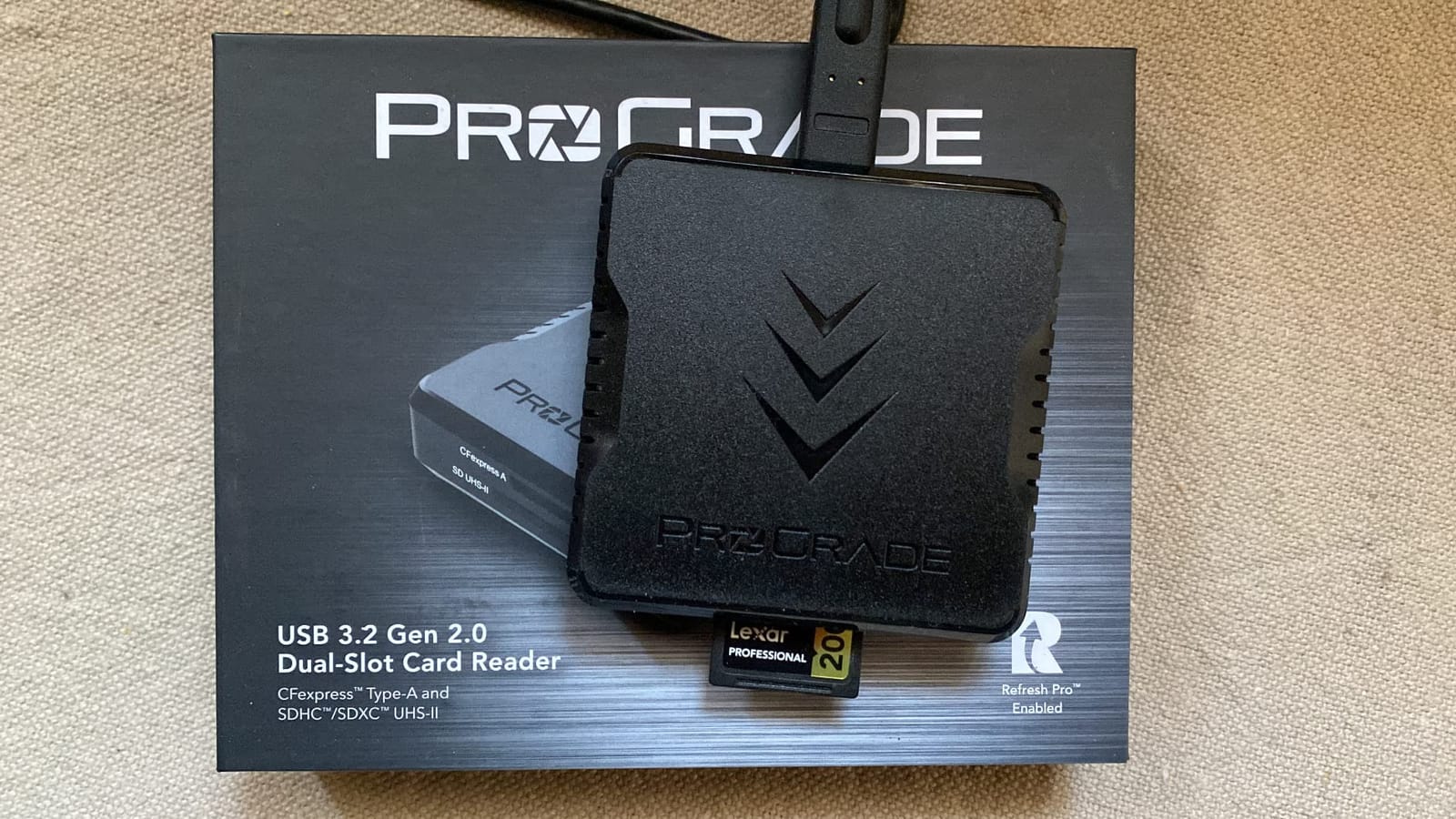 ProGrade Digital CFexpress Type A & SDXC Card Reader USB 3.2 (PG09) customer photo 1