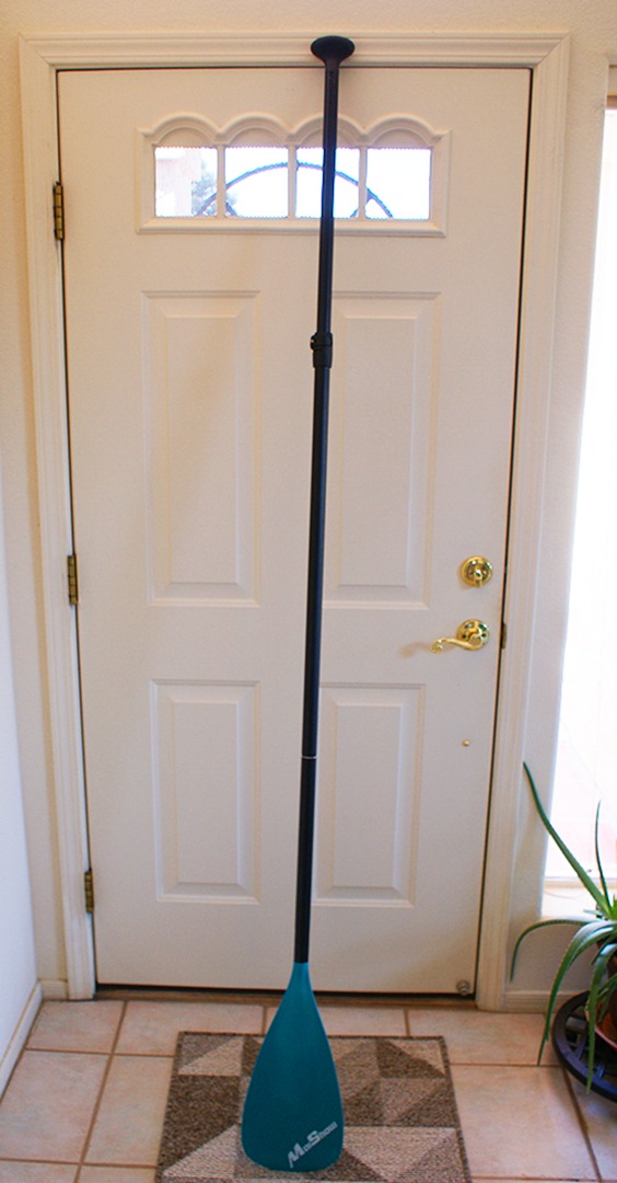 SUP Paddle - Adjustable 3 Pieces Stand Up Paddle Board Paddle with Unique Lock Design Floating Alloy Shaft Paddleboard Paddle customer photo 1