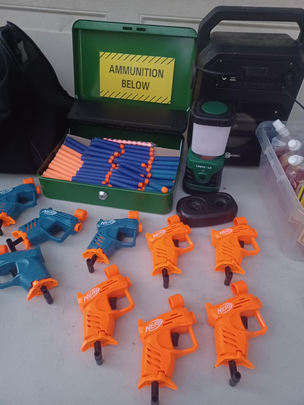 NERF Elite Ace SD-1 Party Pack, 10 Blasters, 20 Darts, Easter Gift for Kids, 8 Year Old Boys & Girls & Up (Amazon Exclusive) customer photo 1