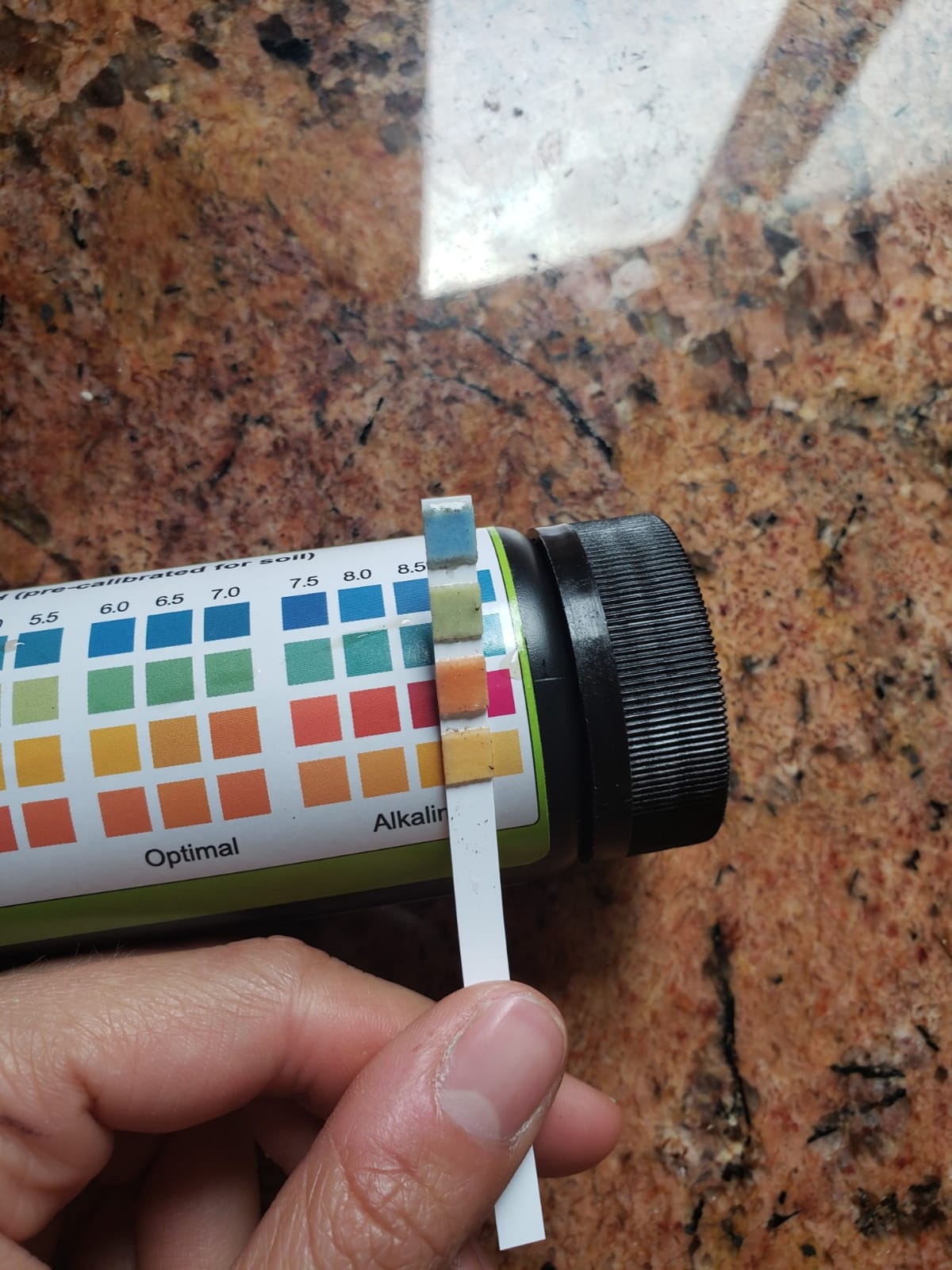 Soil Test Kit – 100 Soil pH Test Strips (3.5–9 Range) for Garden, Lawn & Indoor Plants – Easy At-Home Soil Testing customer photo 2