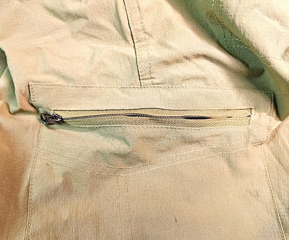 Mens Hiking Pants Convertible Lightweight Quick Dry Zip Off Fishing Safari Camping Travel boy Scout Pants customer photo 1