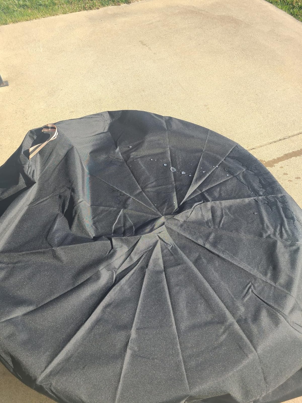 QH.HOME Fire Pit Cover Round 48